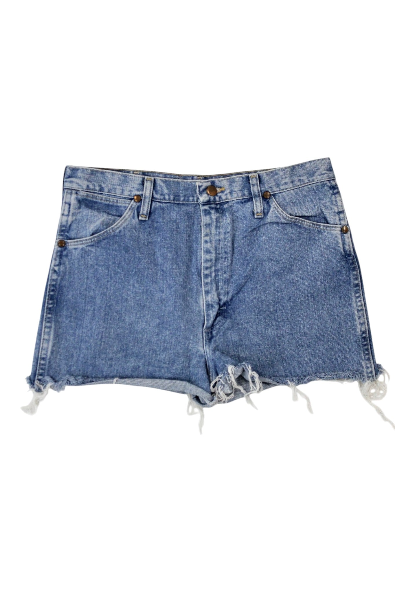 Wrangler - Cut Off Denim Shorts