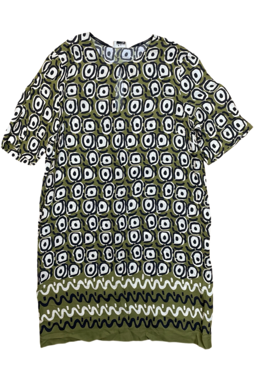 Ottod'Ame - Patterned Midi dress