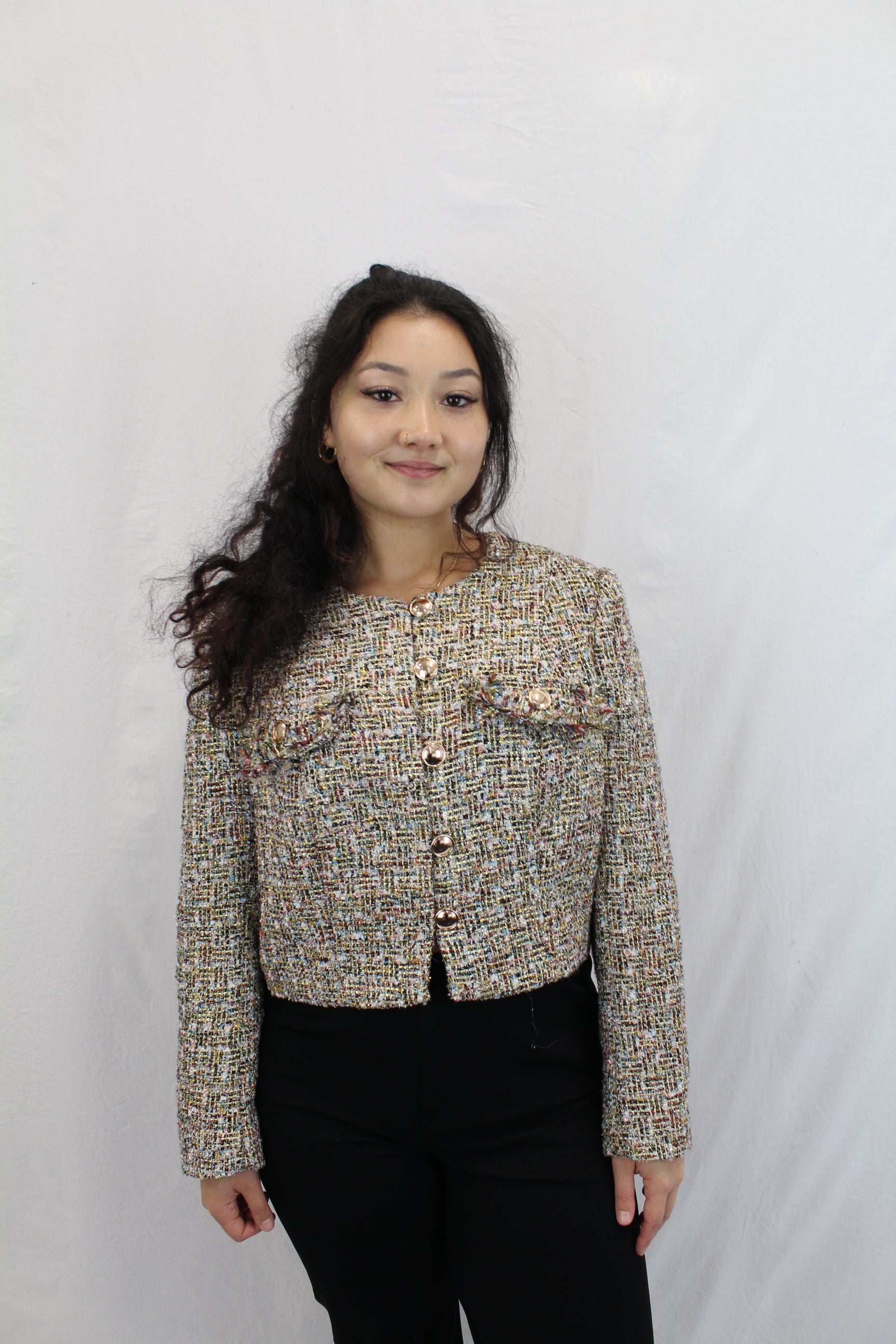 Sheike - Woven Tweed Jacket