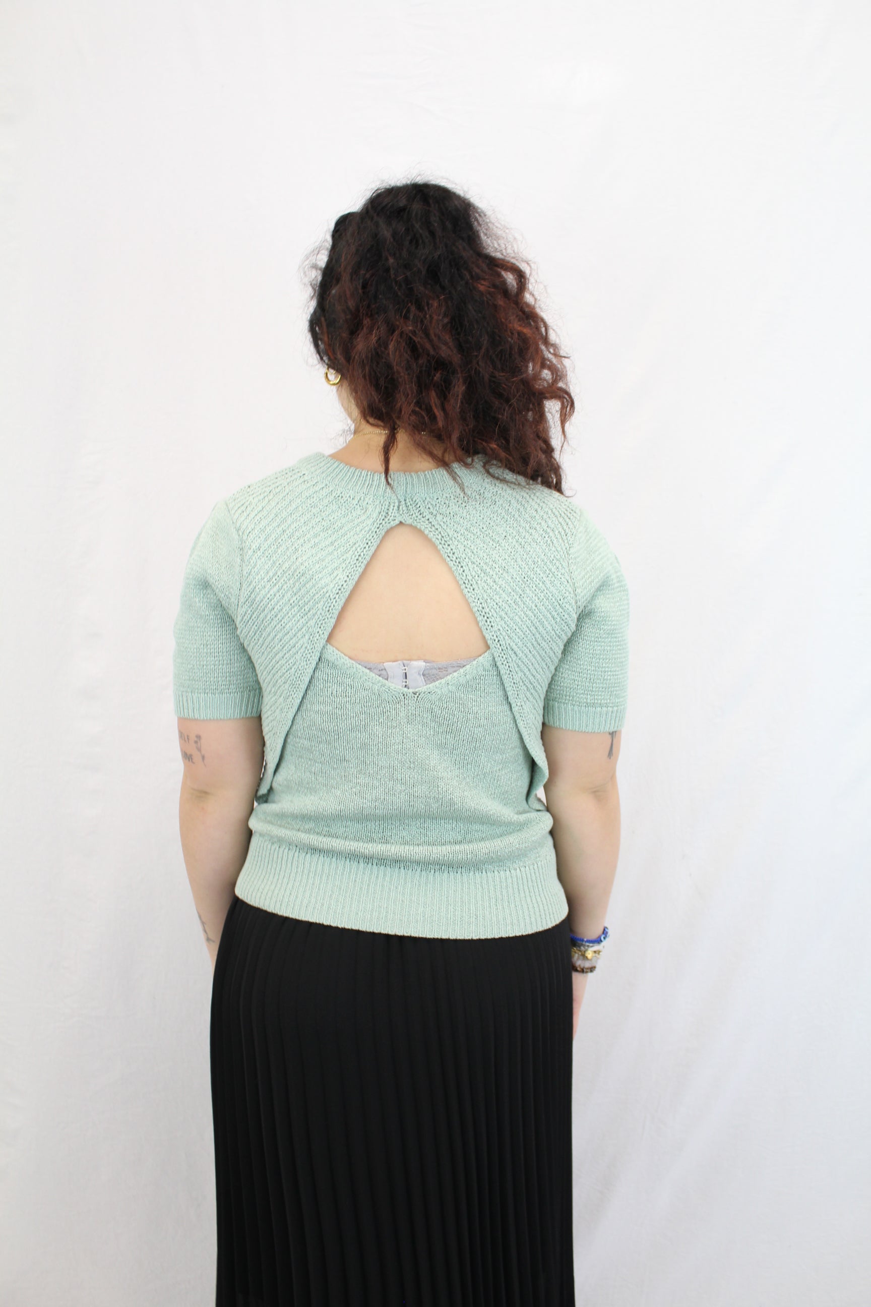 Saba - Open Back Knit Top