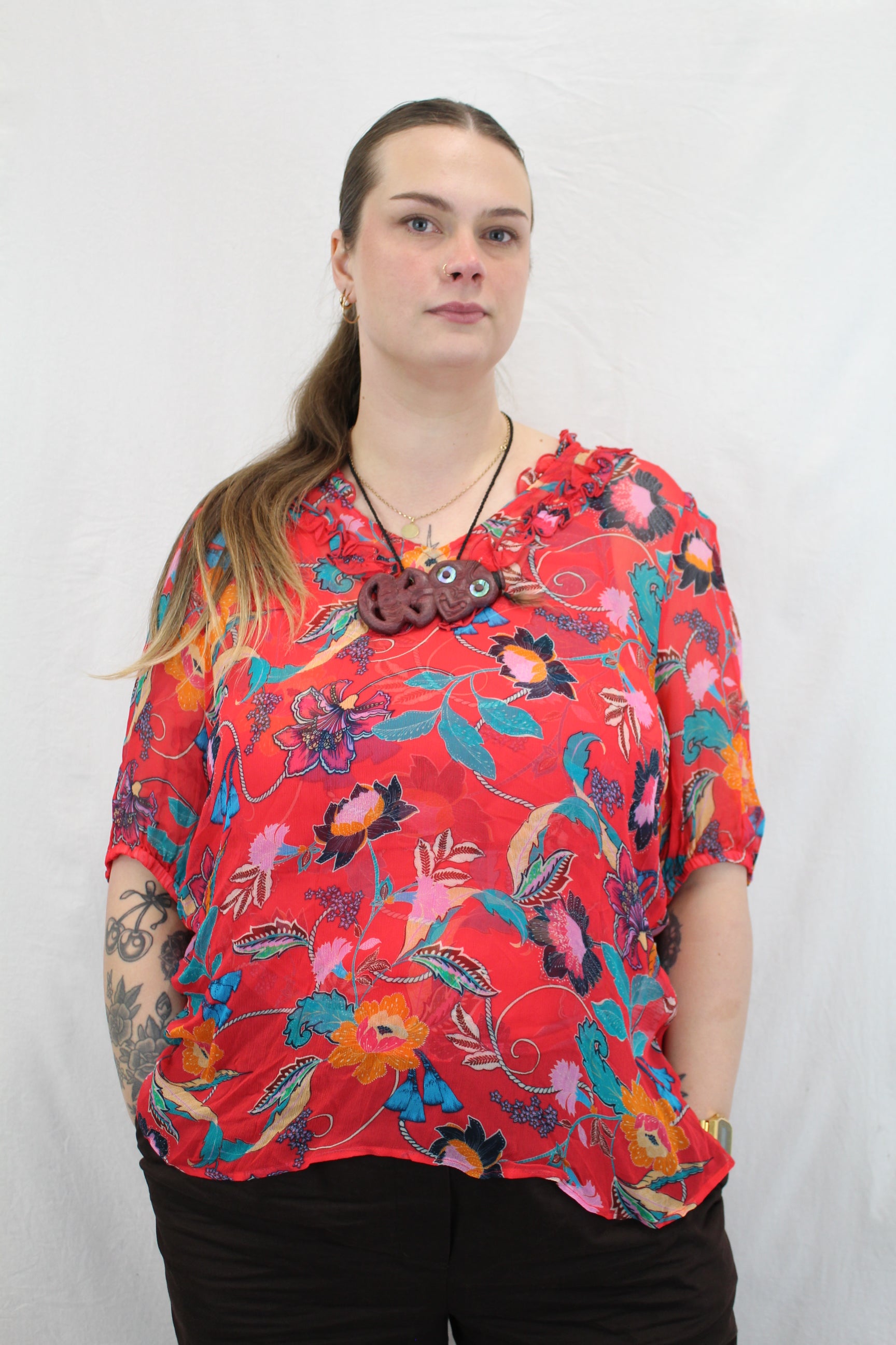 Loobie's Story - Floral Top