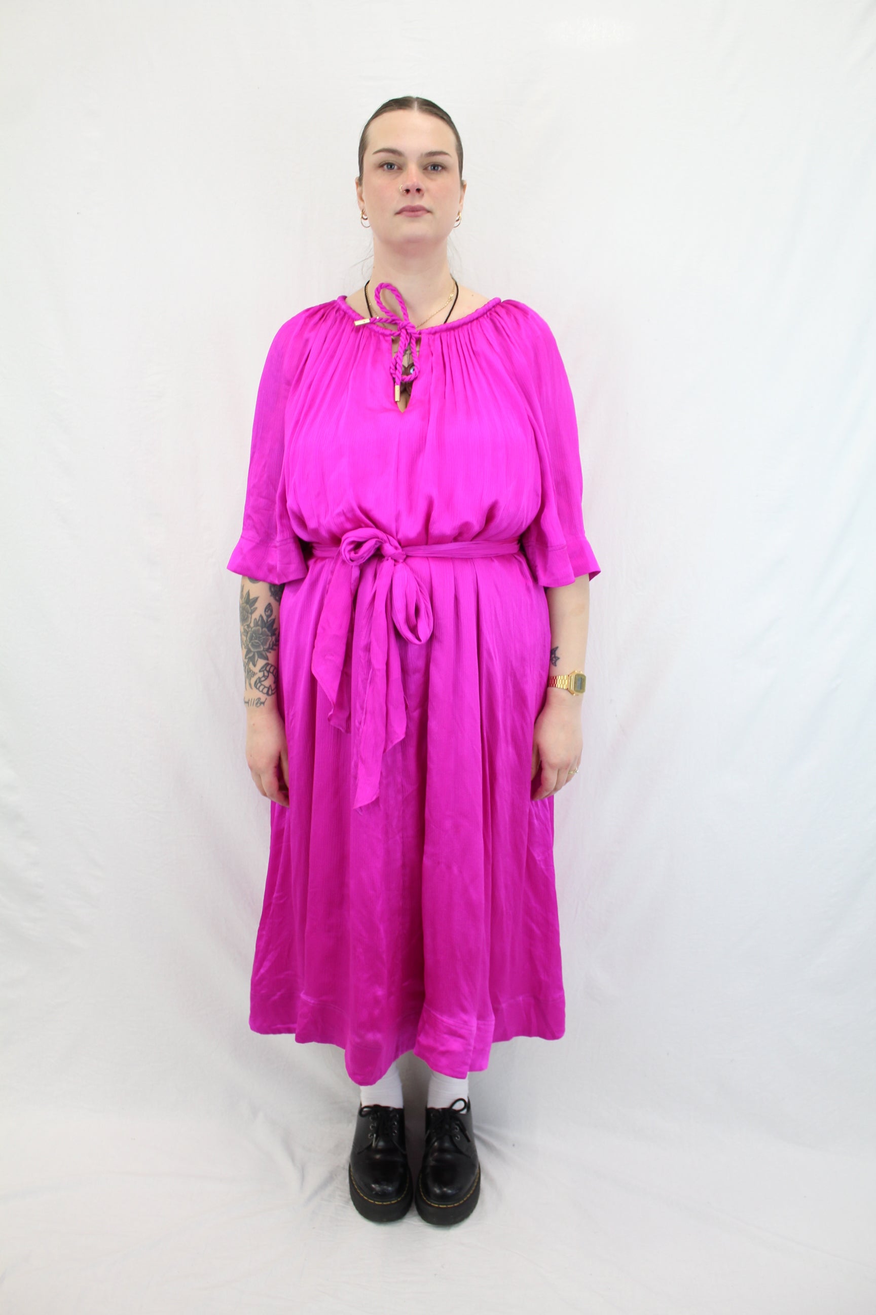 Aje. - Silk Midi Dress
