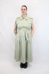 Sheike - Utility Linen Dress NWT