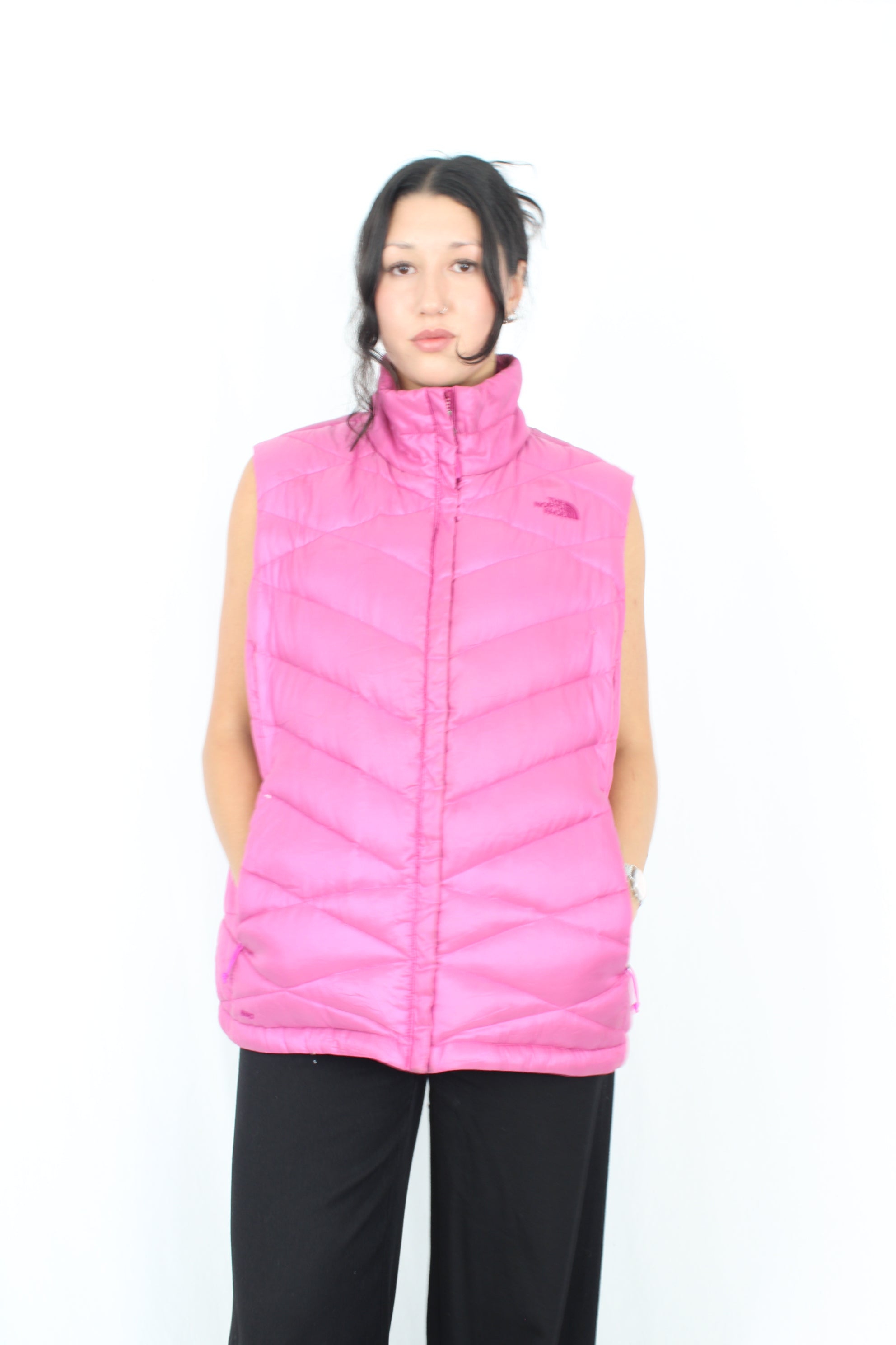 The North Face - Pink Puffer Vest