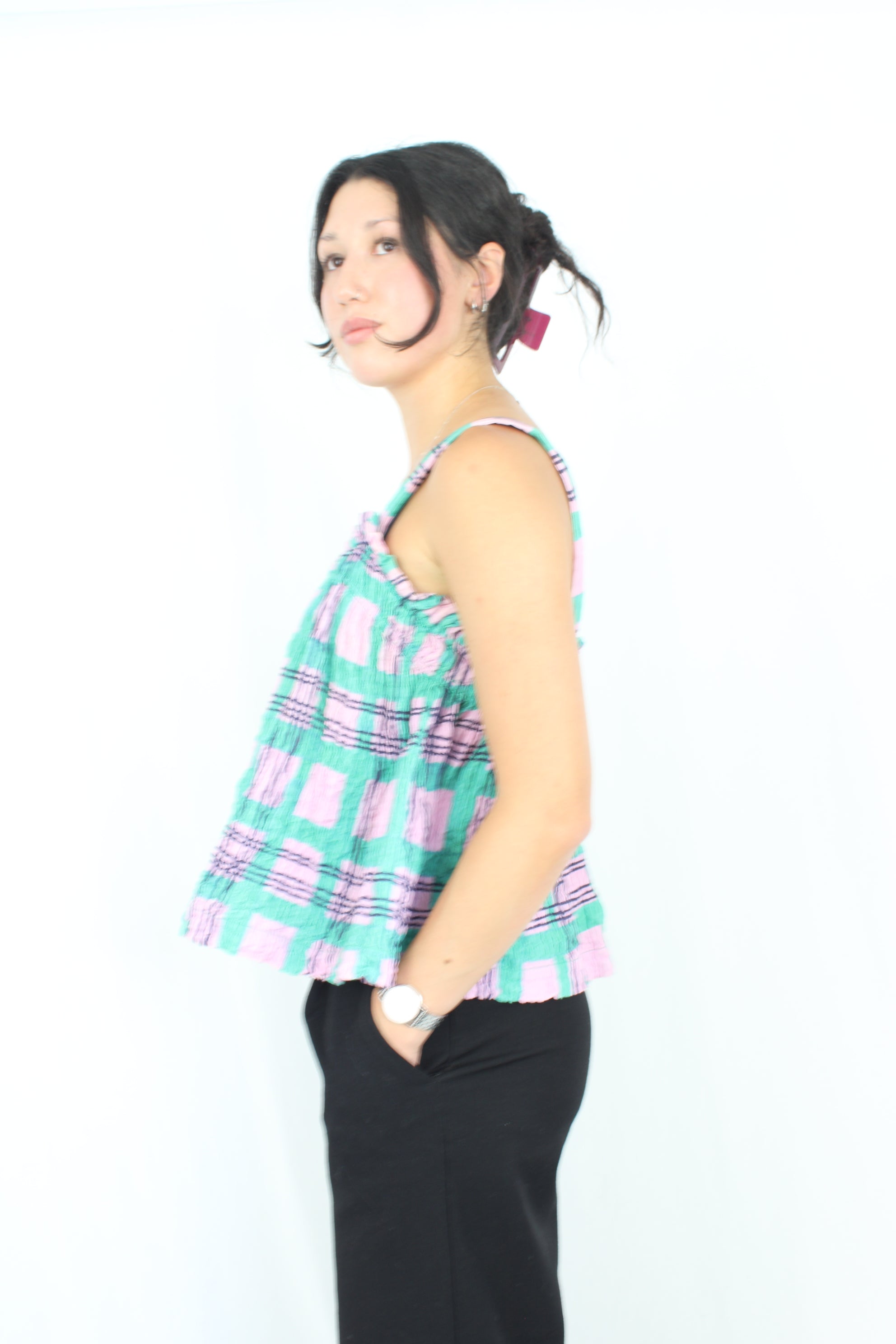 Gorman - Plaid Top