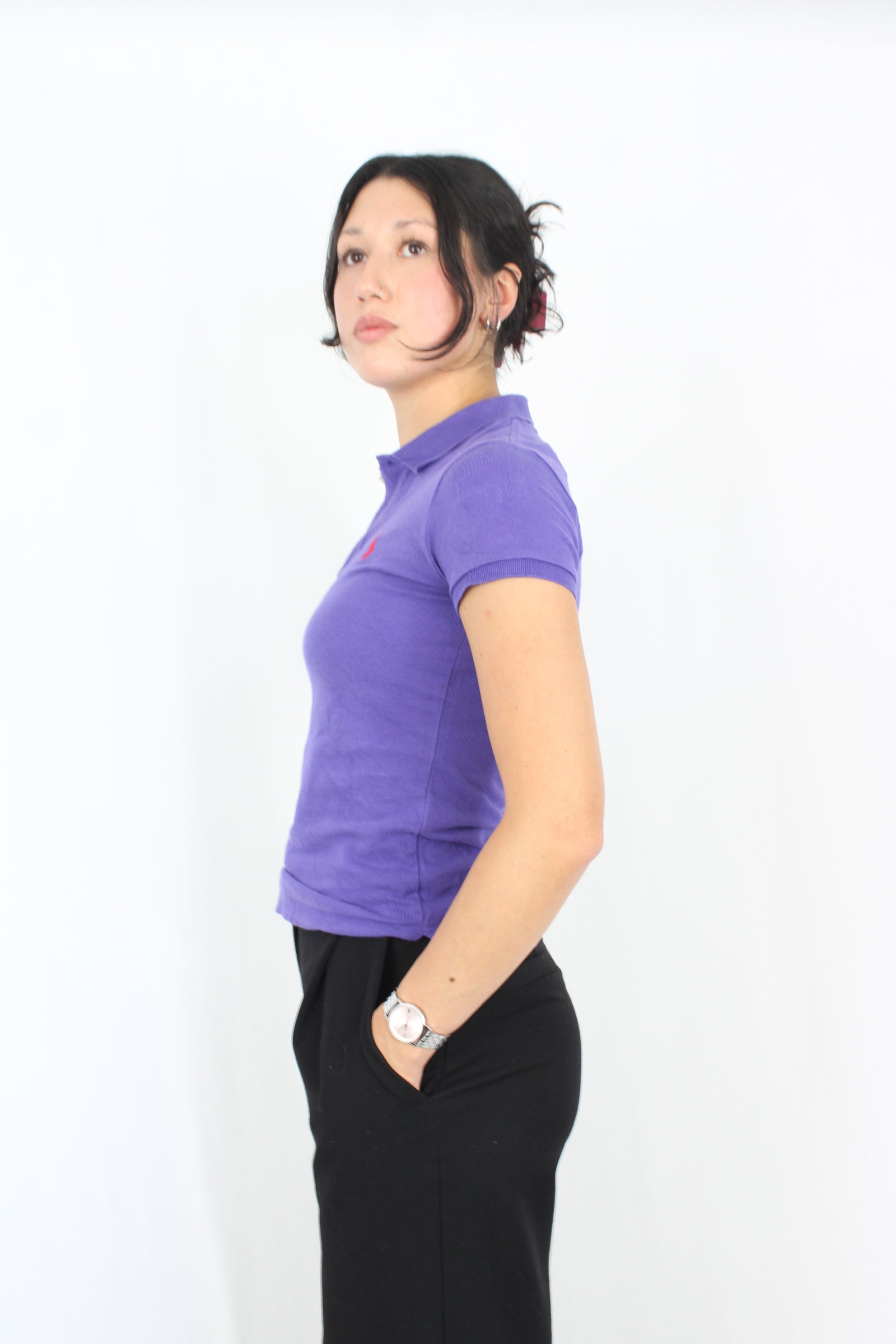 Ralph Lauren - Purple Polo Top