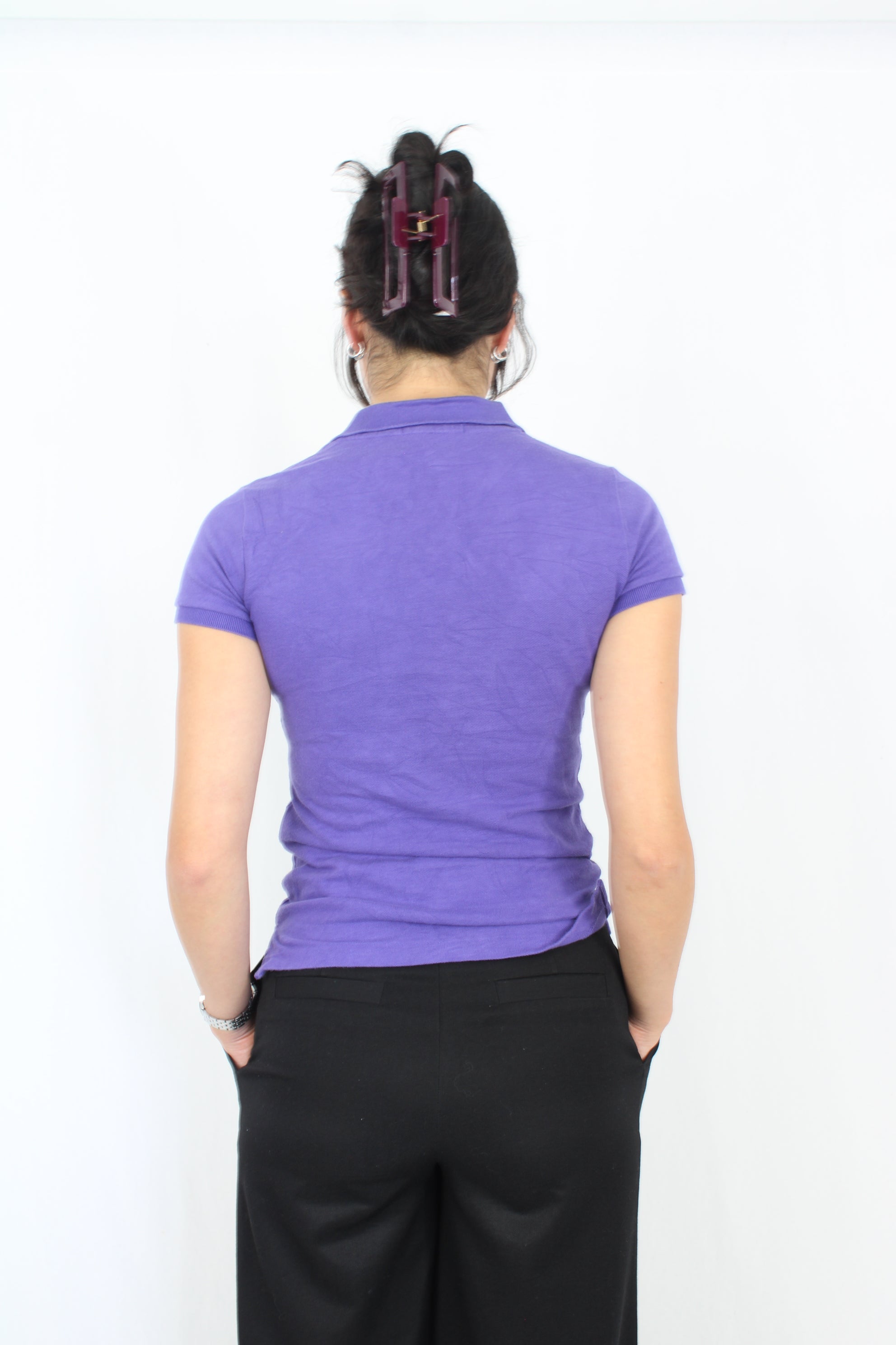 Ralph Lauren - Purple Polo Top