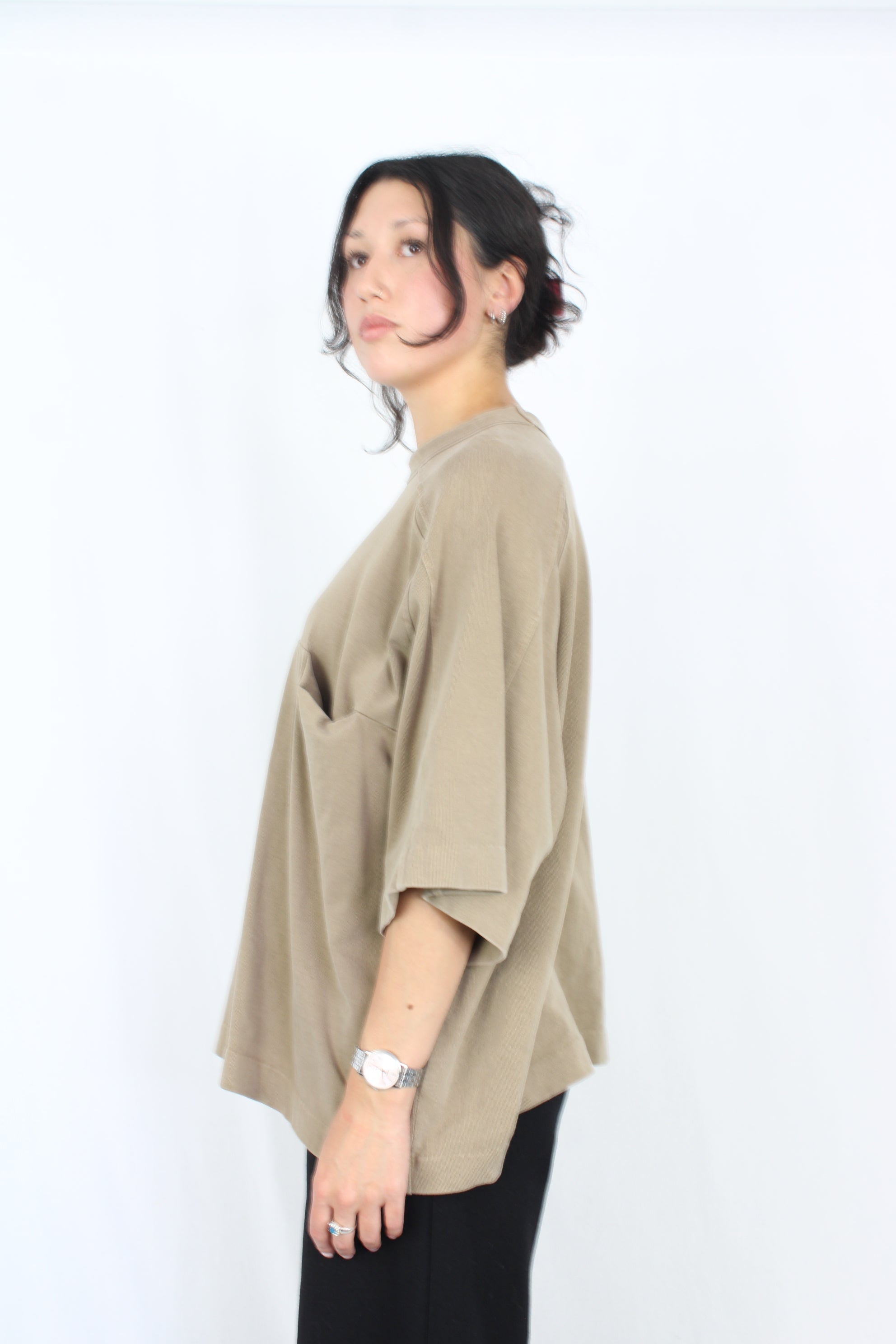 Entire Studios - Taupe Pocket Tee