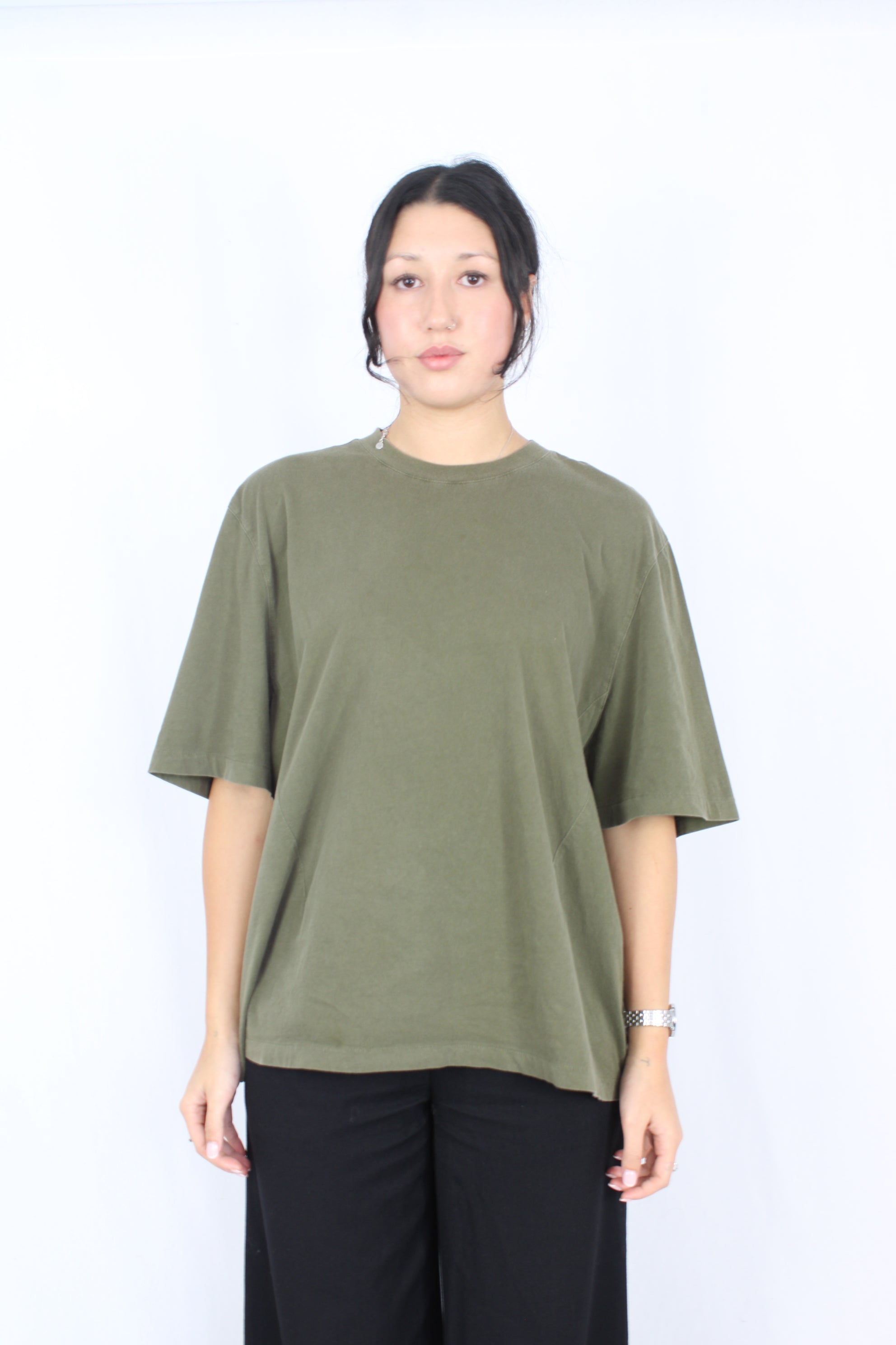 Entire Studios - Green Boxy Tee