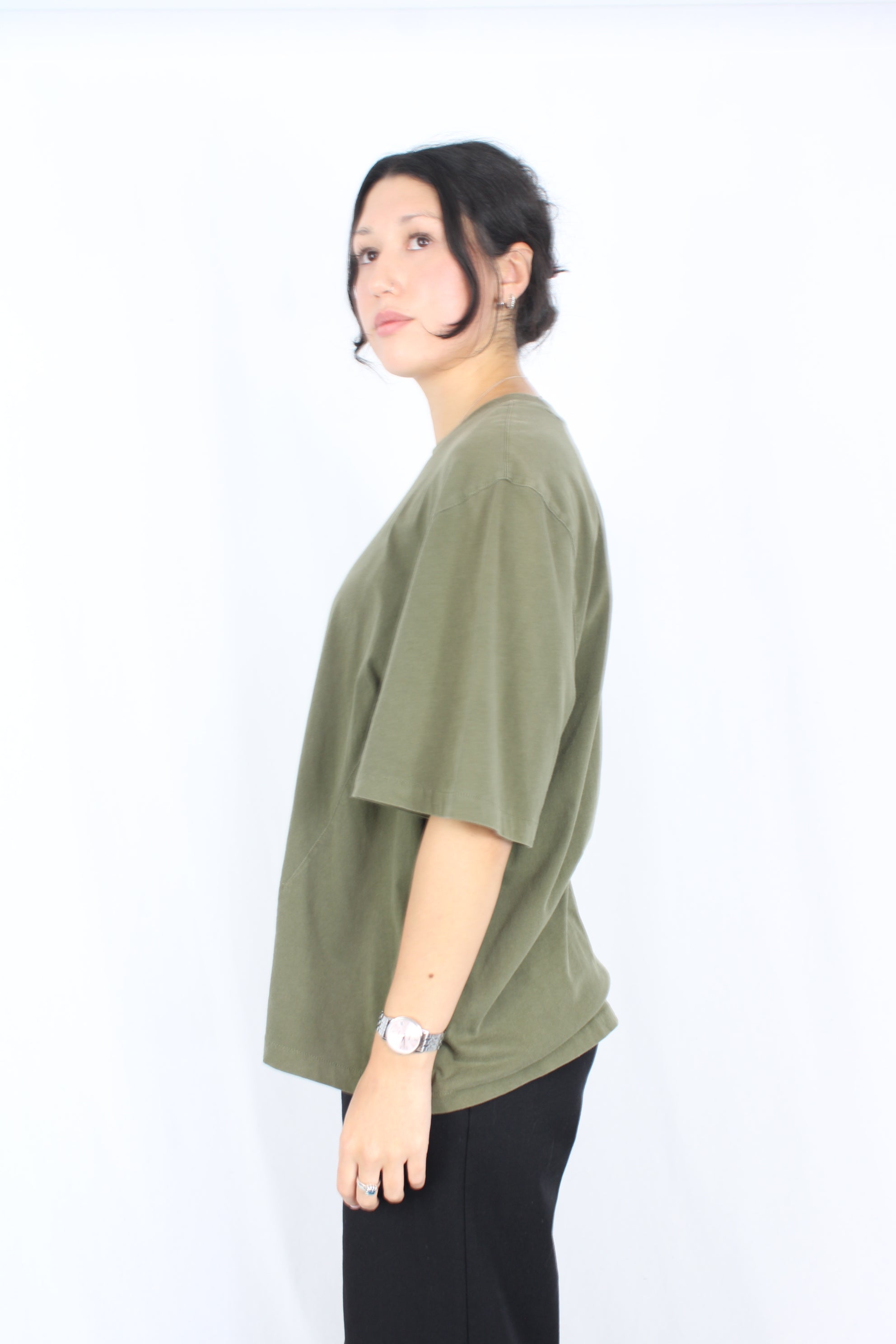 Entire Studios - Green Boxy Tee