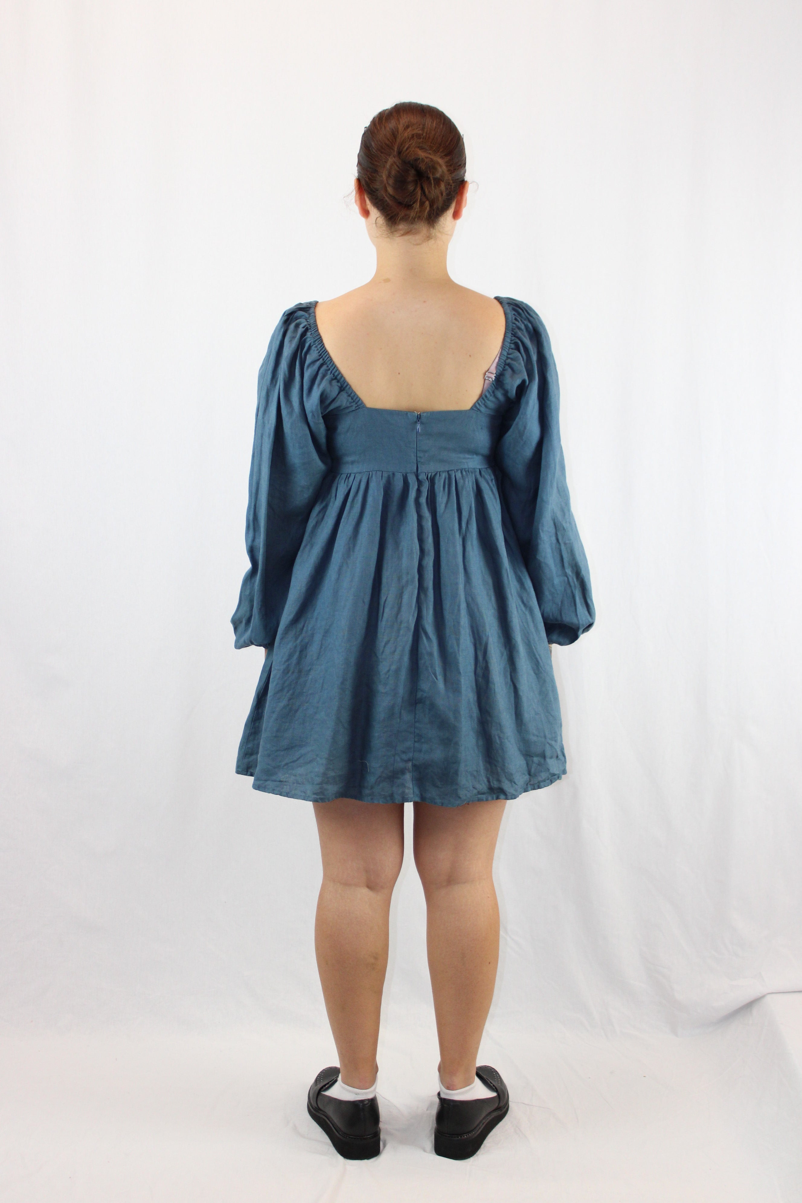 Aere - Floaty Linen Mini Dress