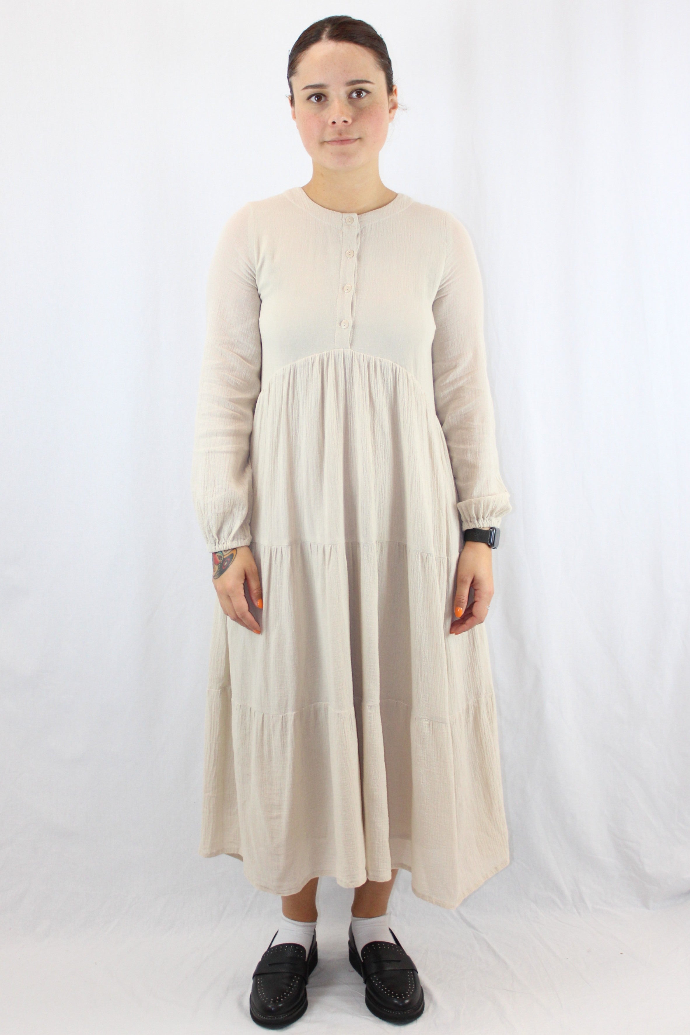 Blak Love - Tiered Cotton Dress