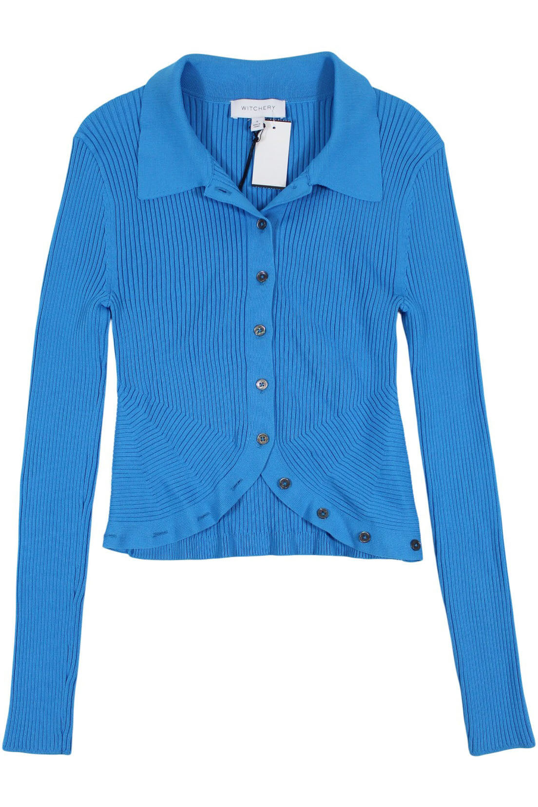 Witchery - Ribbed Button Up Top