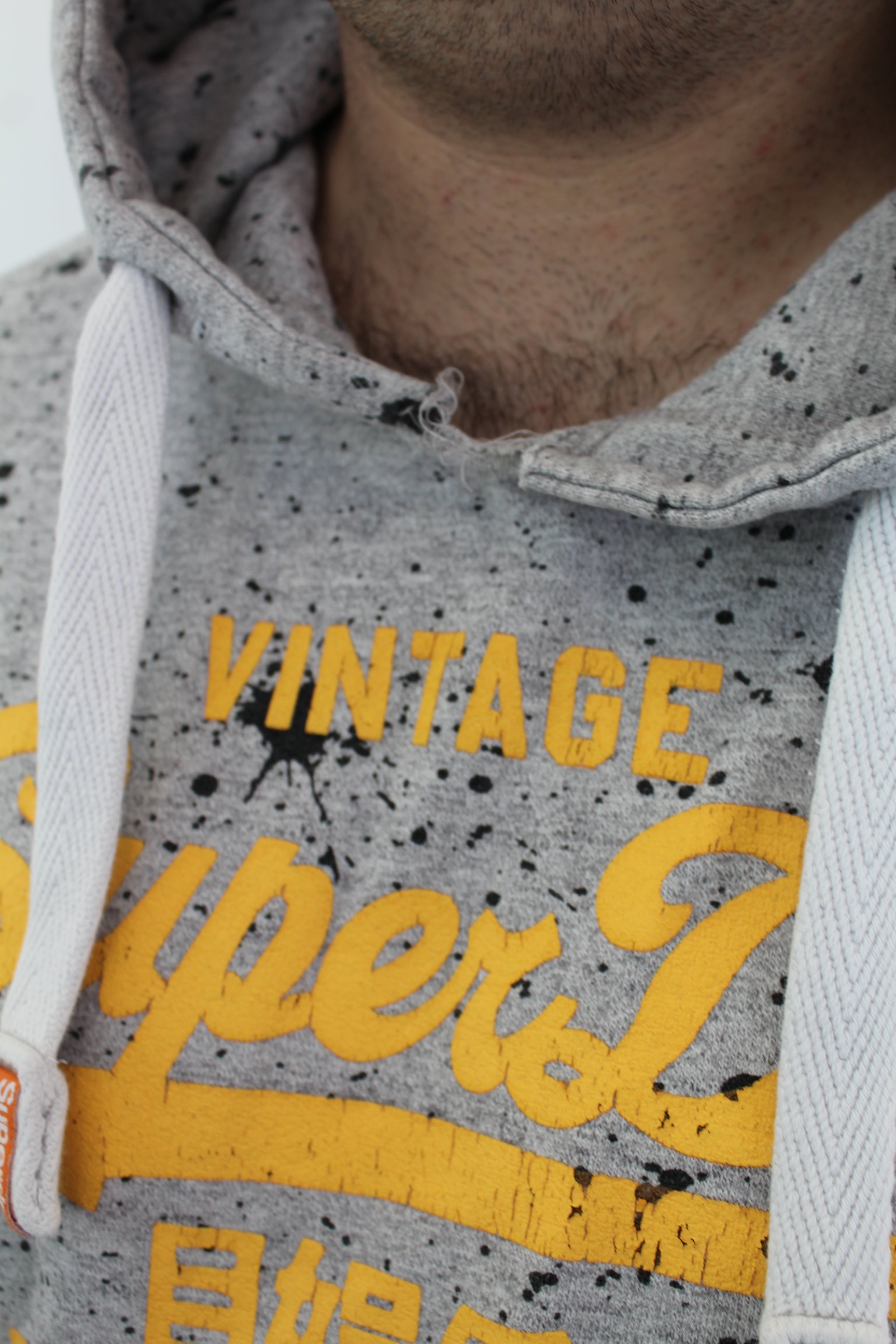 Superdry - Splatter Pullover Hoodie