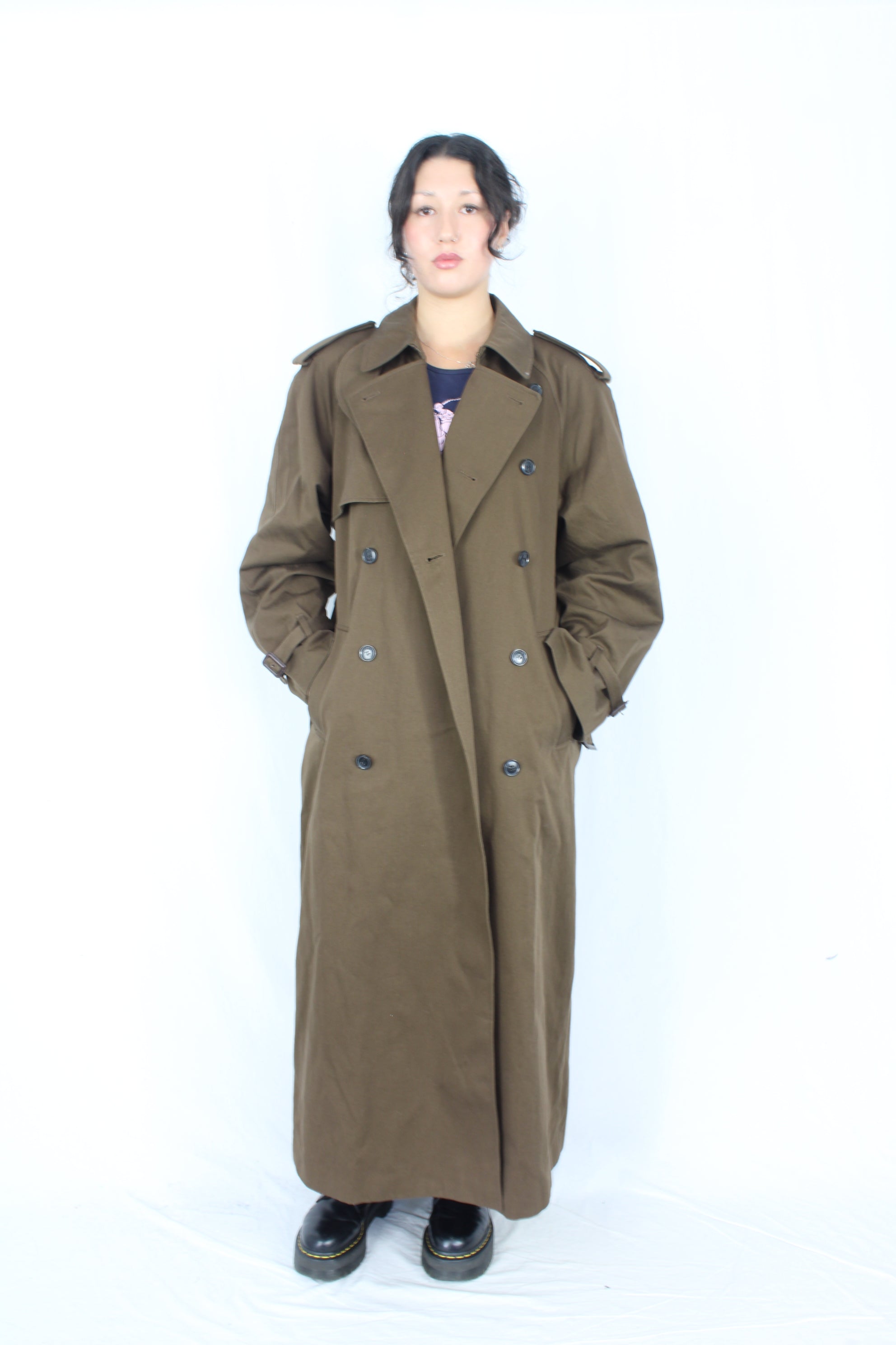 Frame - Brown Trench Coat