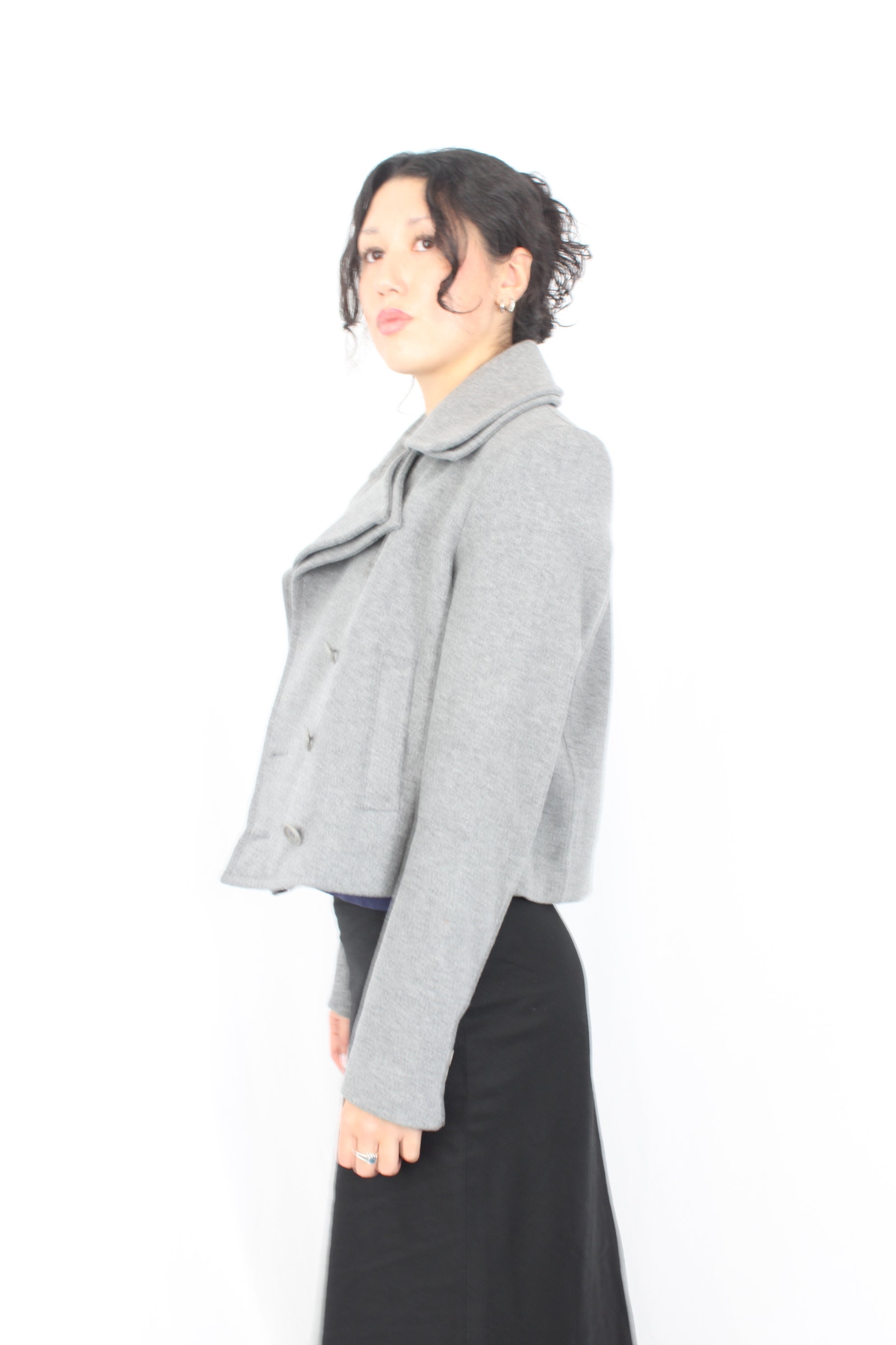 Country Road - Grey Pea Coat