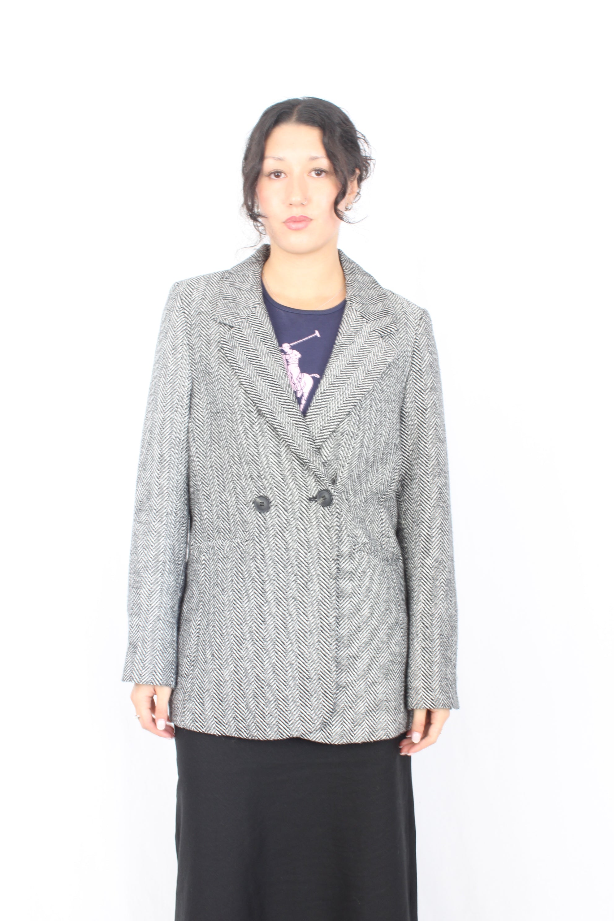 Remain - Herringbone Blazer
