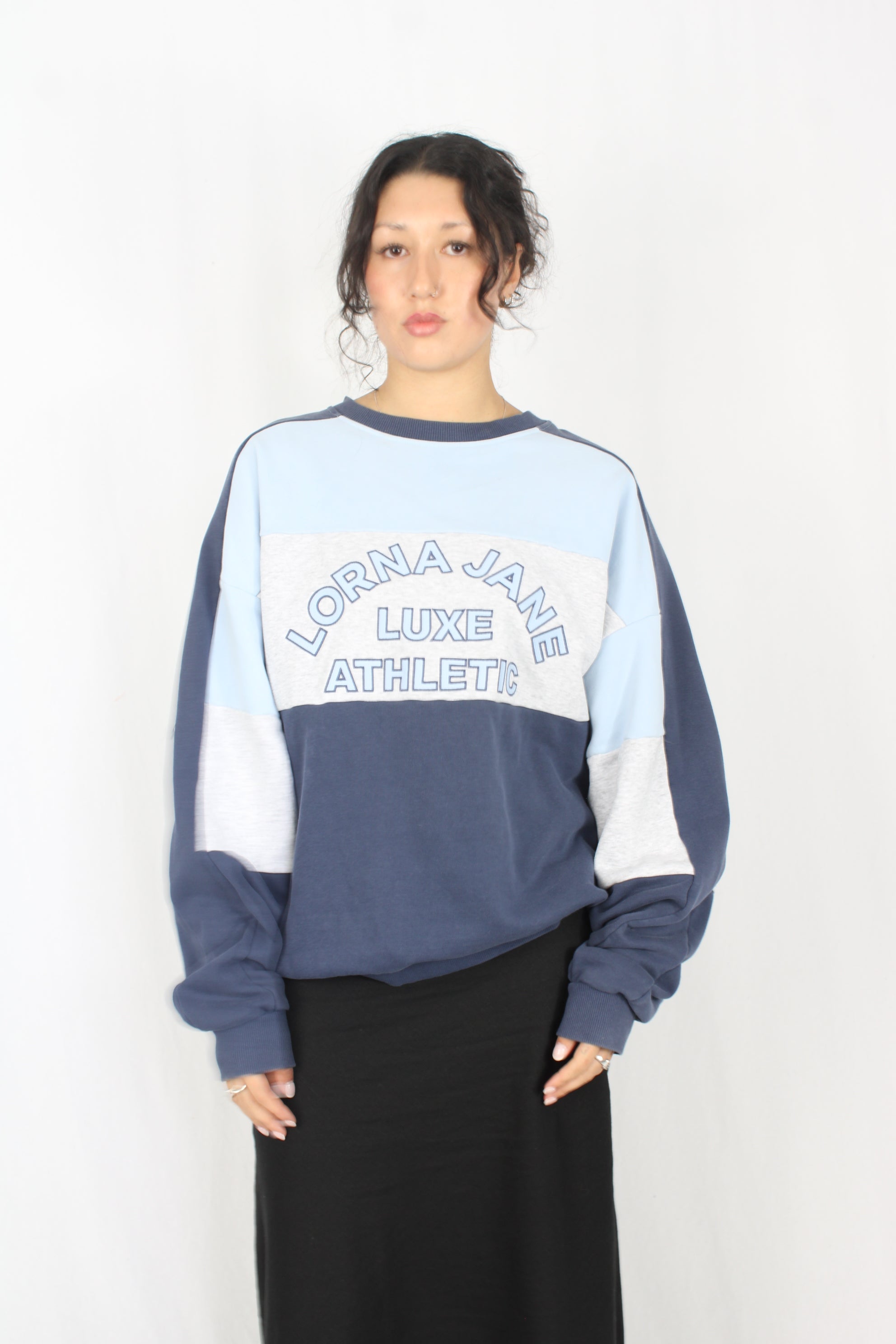 Lorna Jane - Panel Logo Crewneck