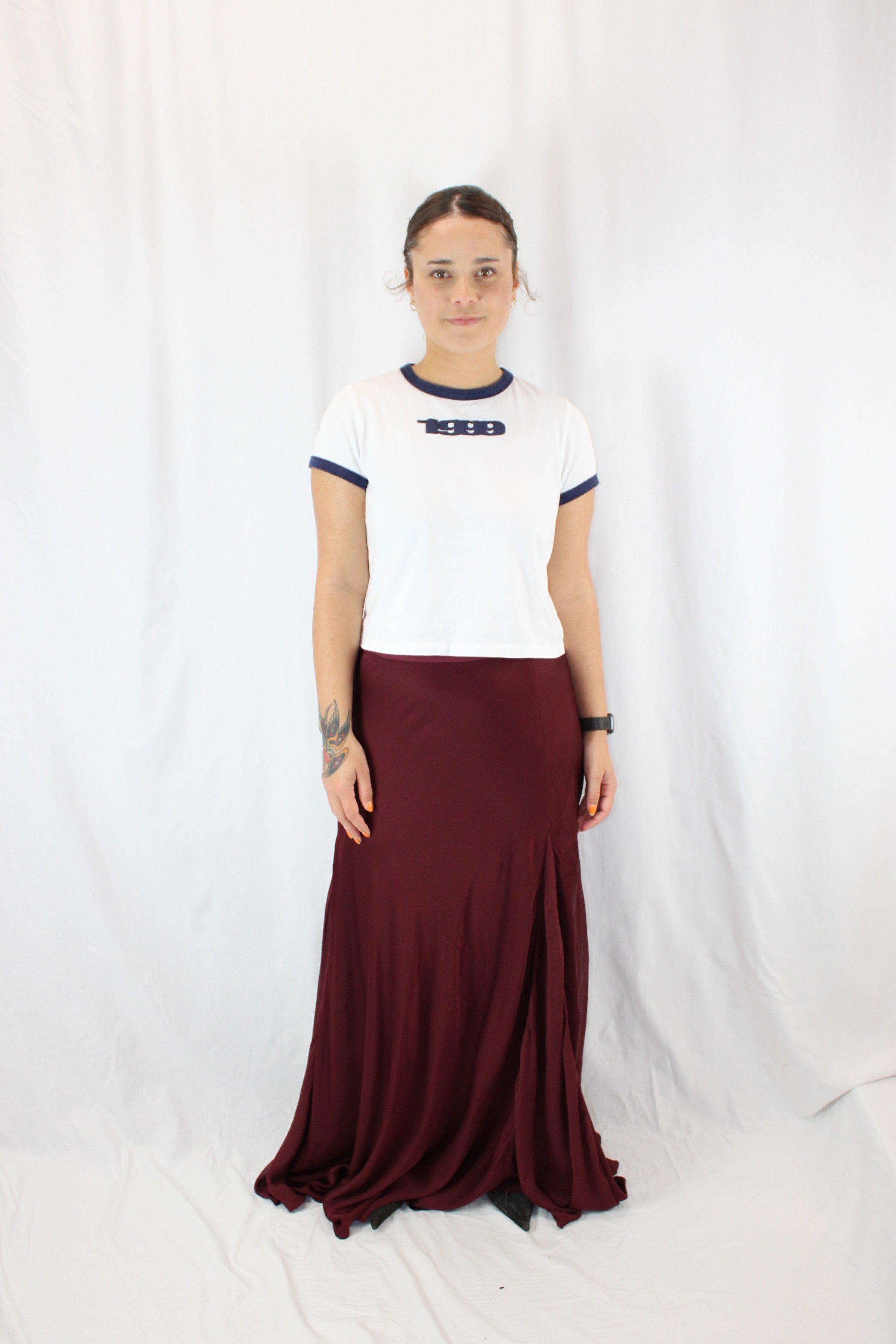 Karen Millen - NWT 'Sheer Woven' Maxi Skirt