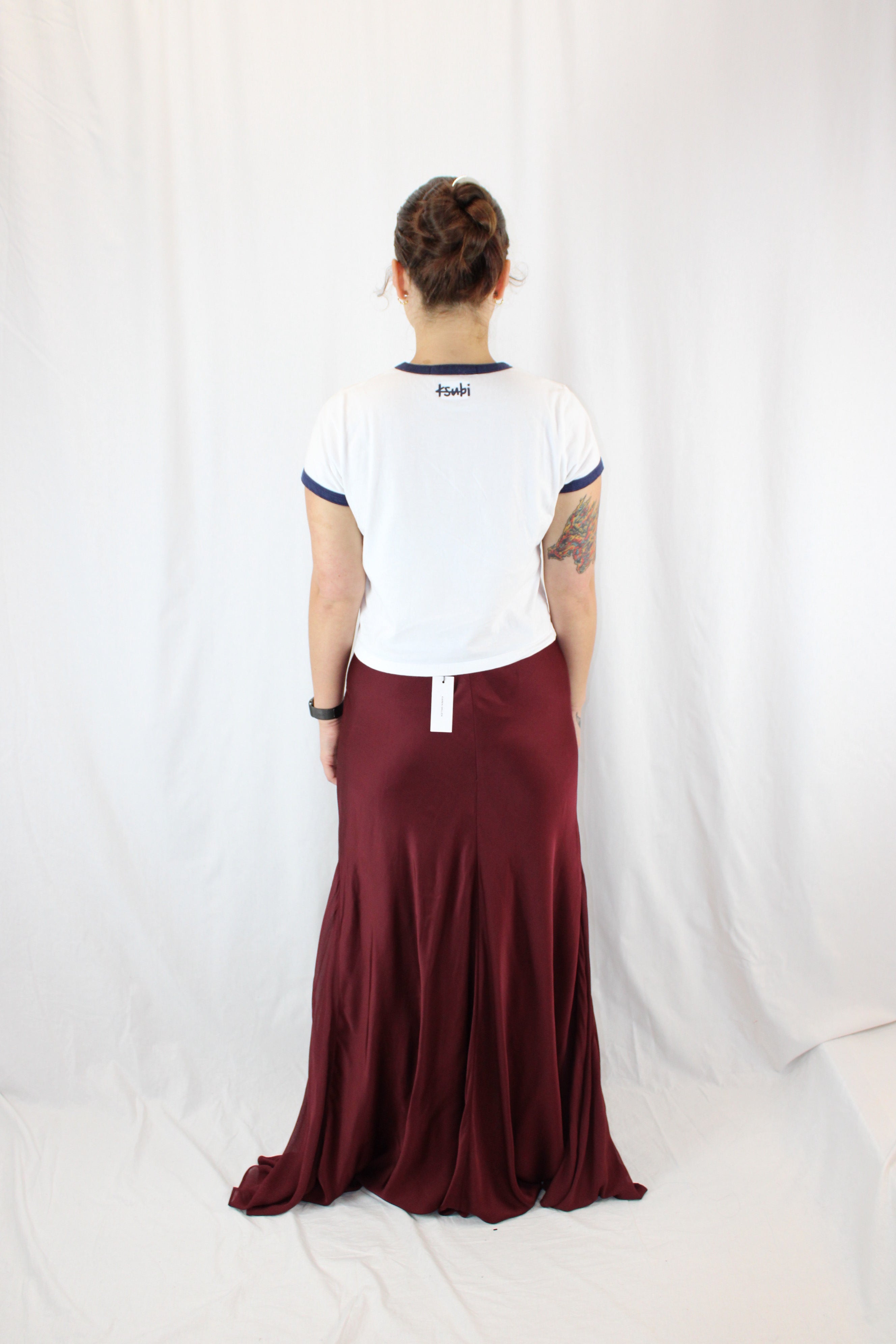 Karen Millen - NWT 'Sheer Woven' Maxi Skirt