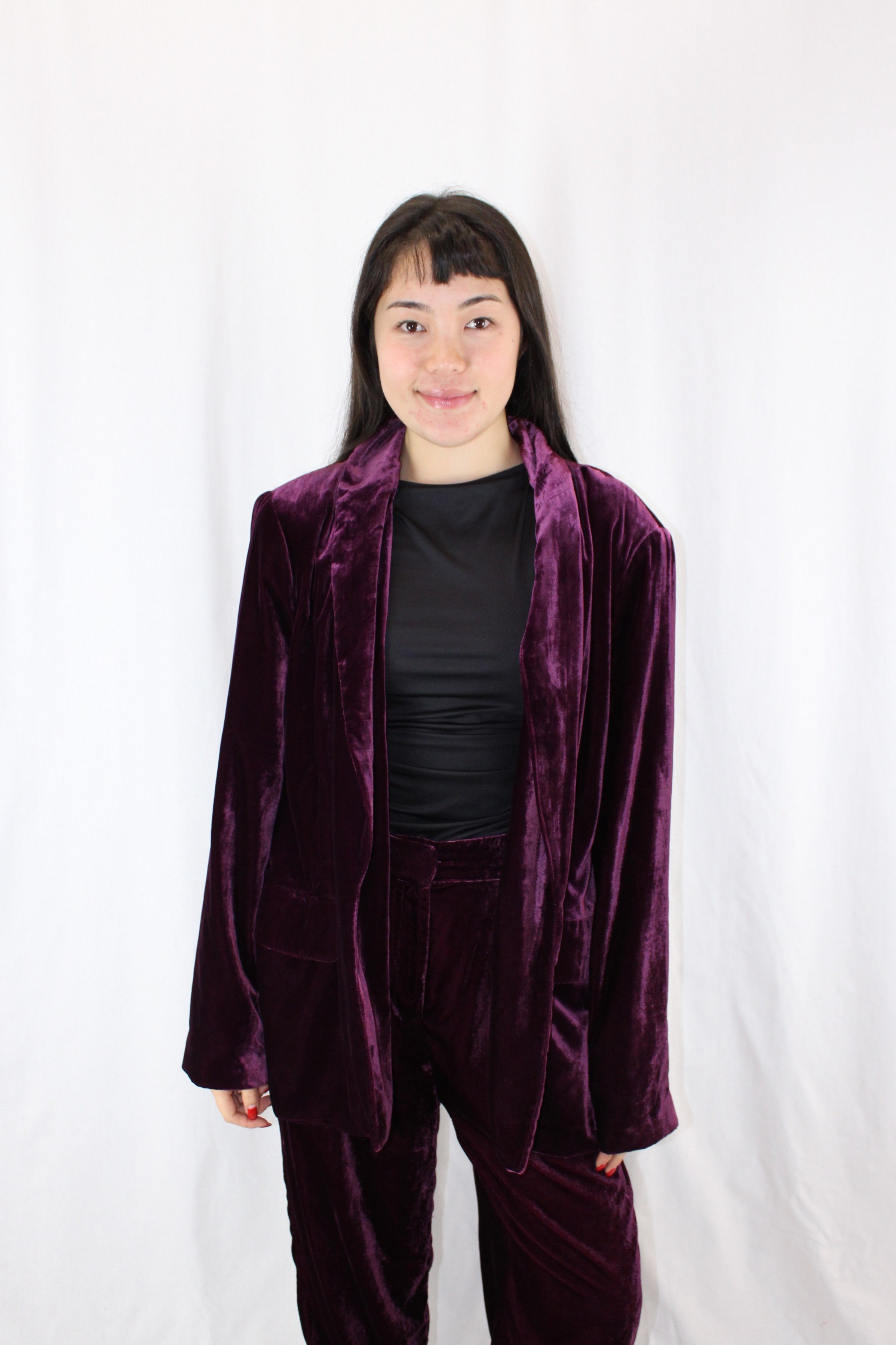 Hush - Velvet Blazer