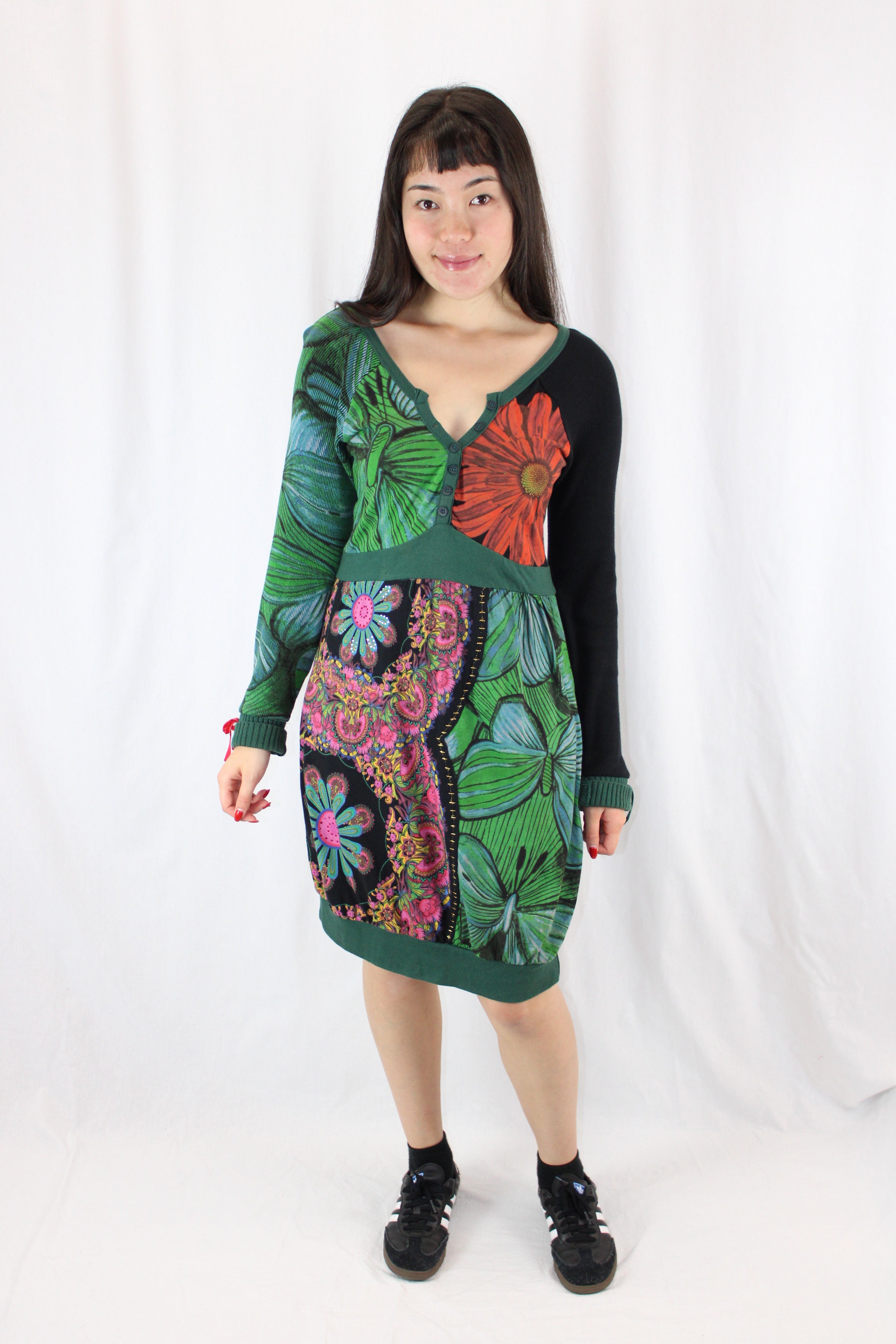 Desigual - Floral Jersey Dress