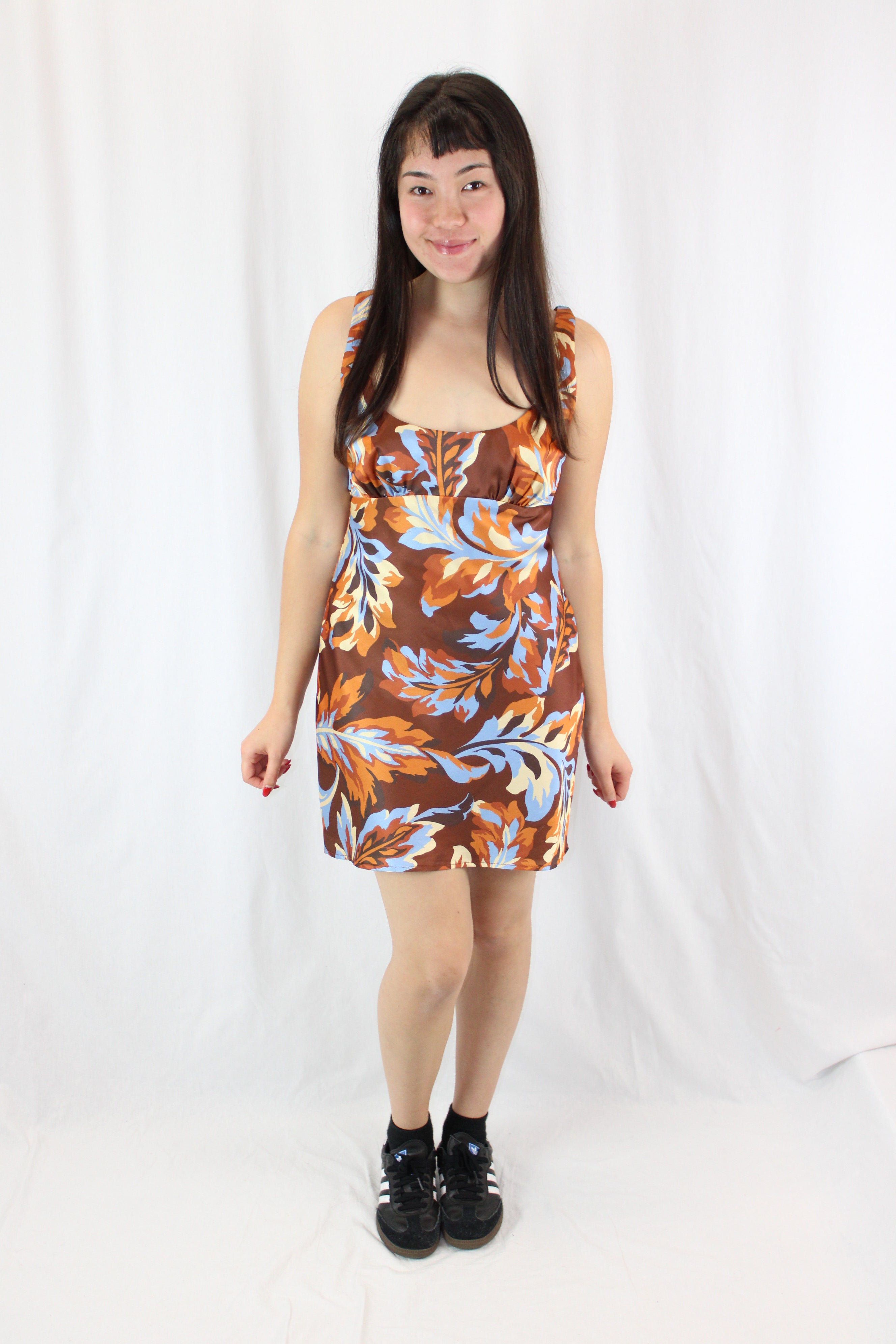 Ownley - Retro Print Mini Dress