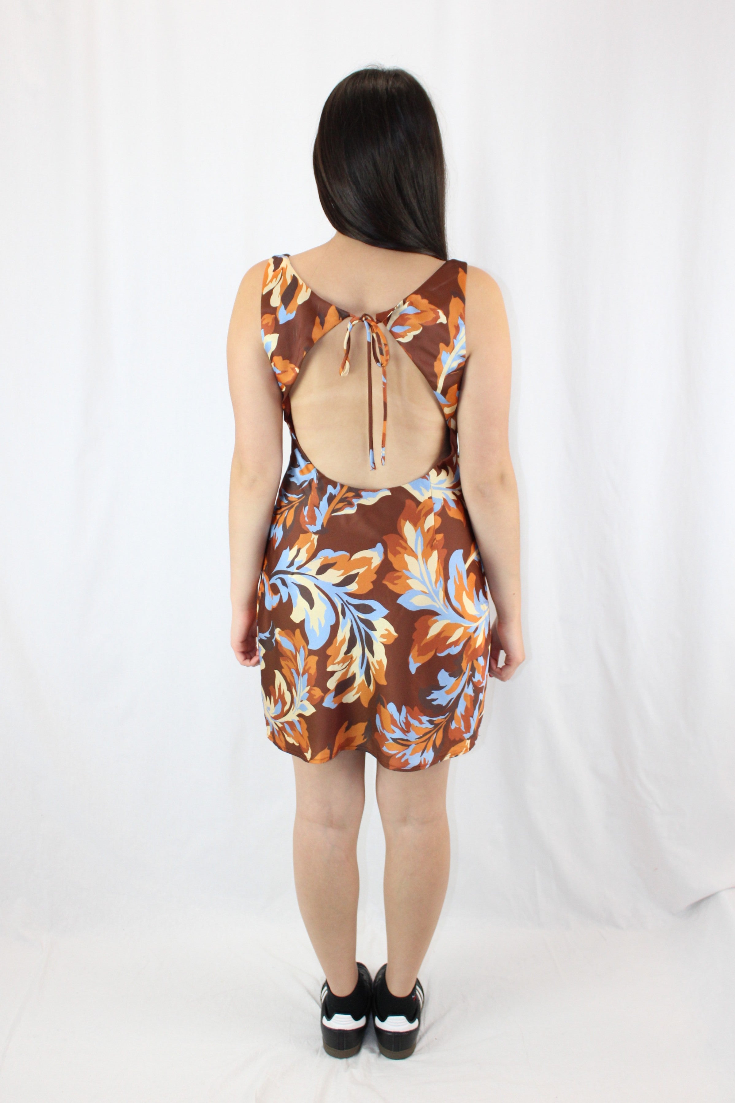 Ownley - Retro Print Mini Dress