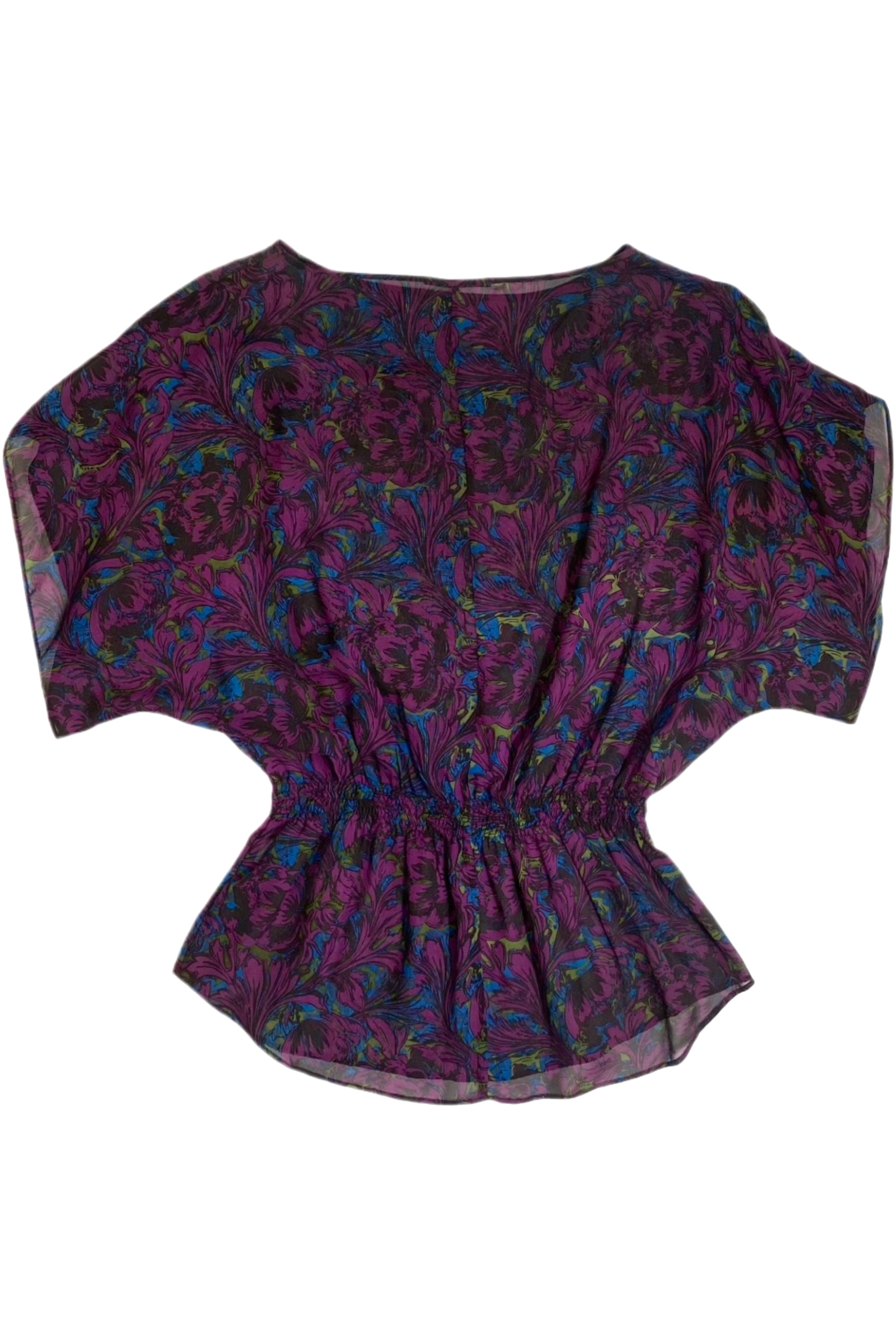 Helen Cherry - Sheer Flowy Silk Top