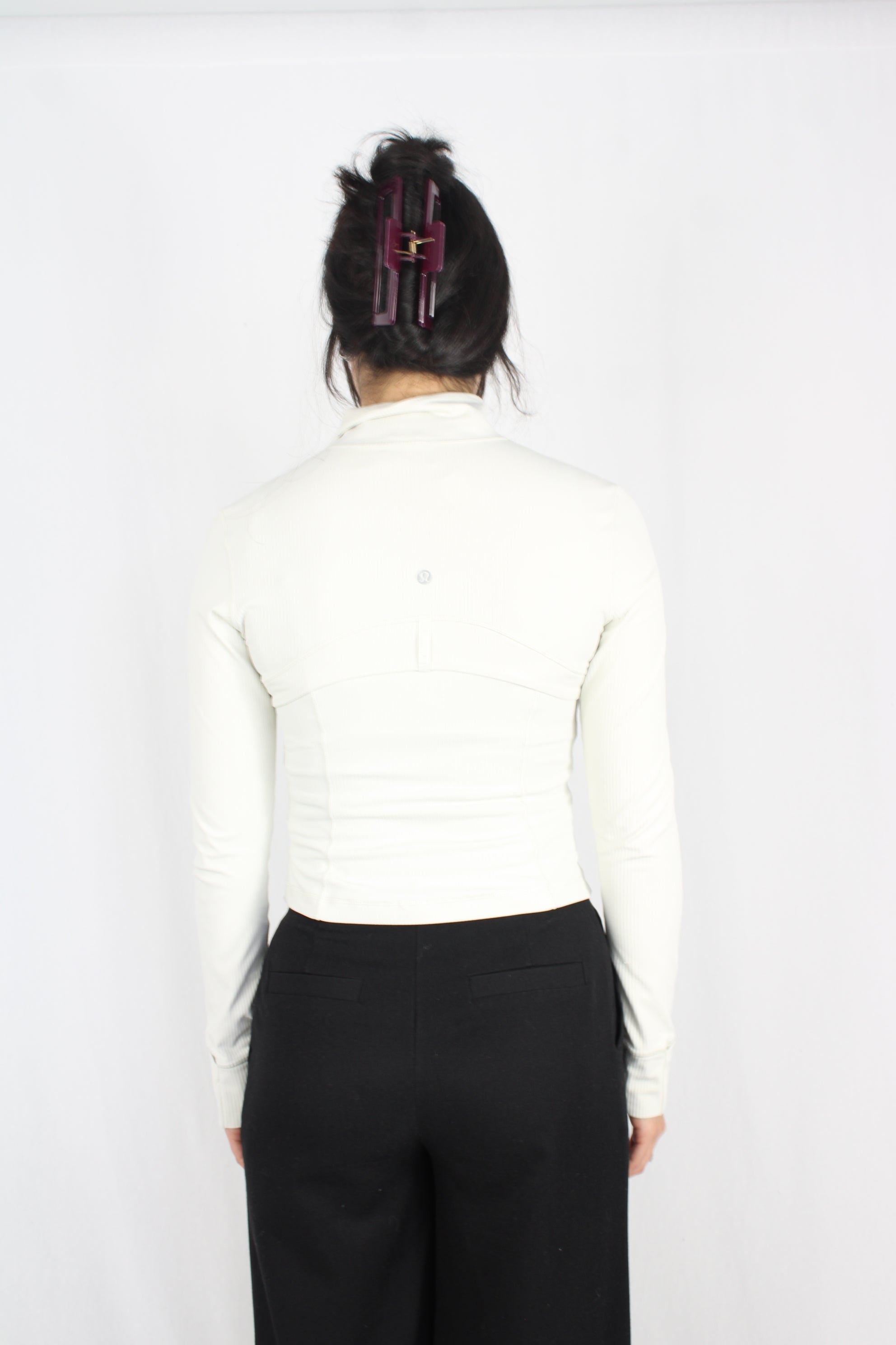 Lululemon - Cream Define Cropped Jacket
