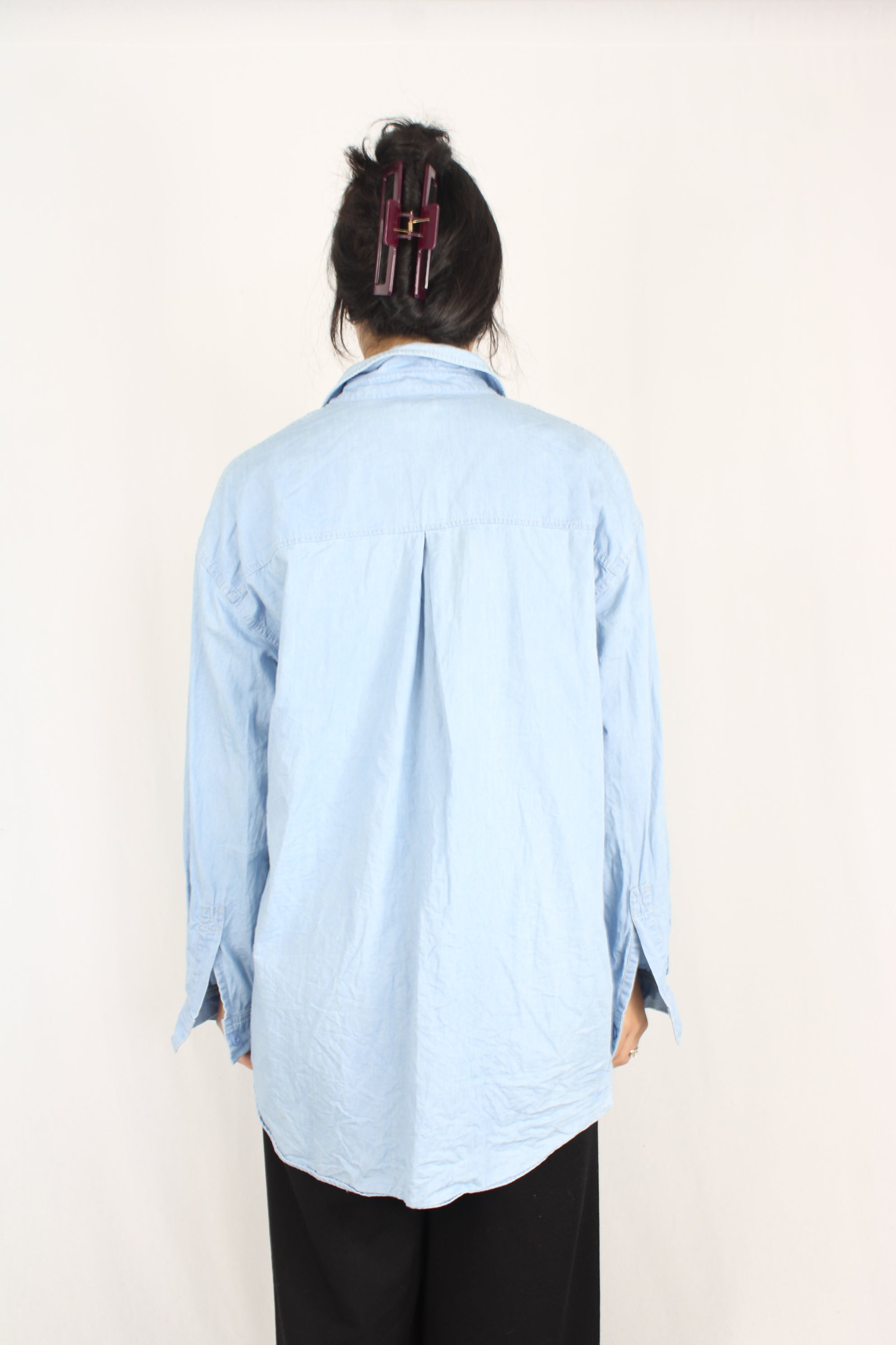 Moochi - Oversized Chambray Shirt