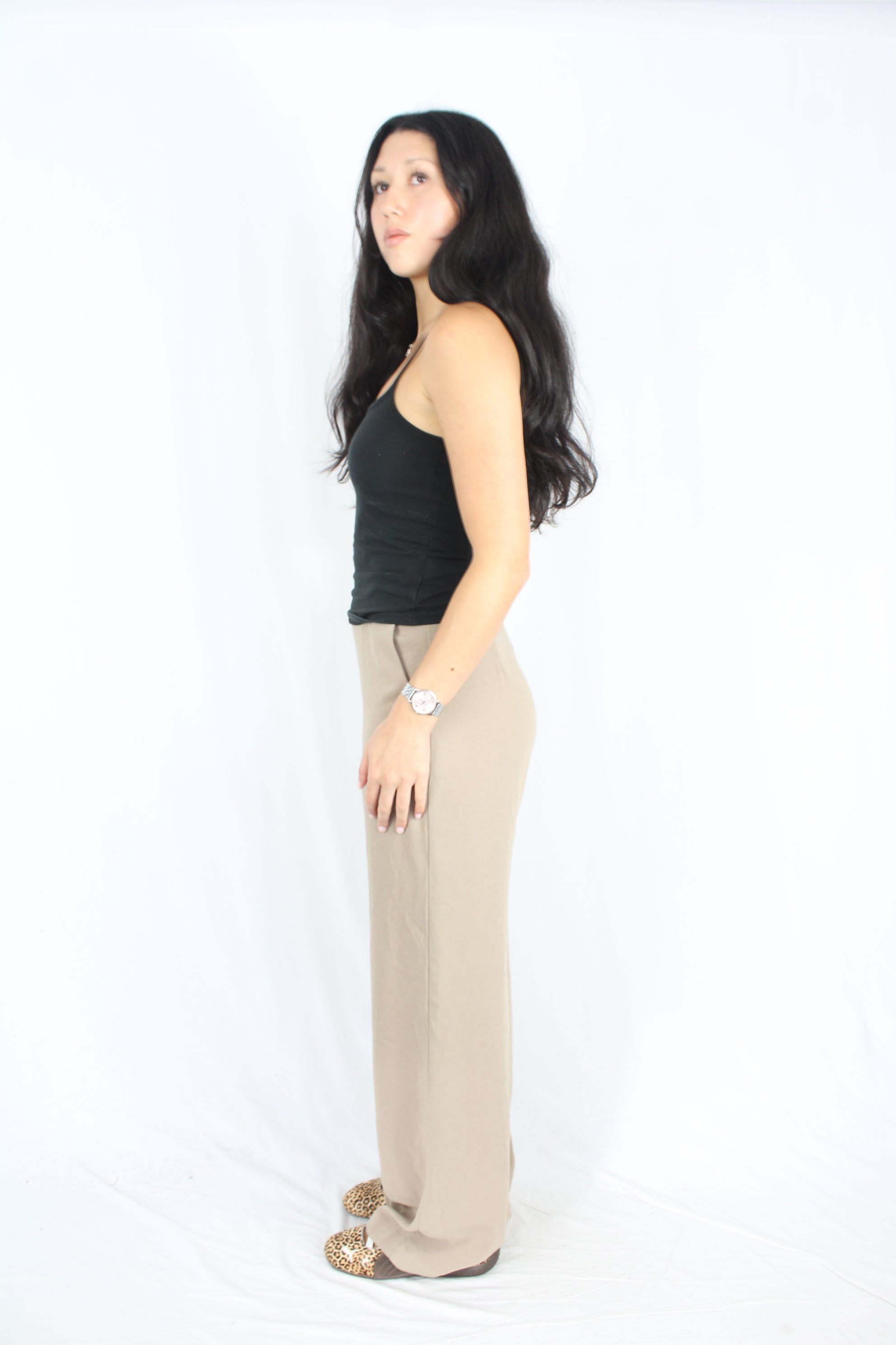 Ruby - Beige Firebird Trousers