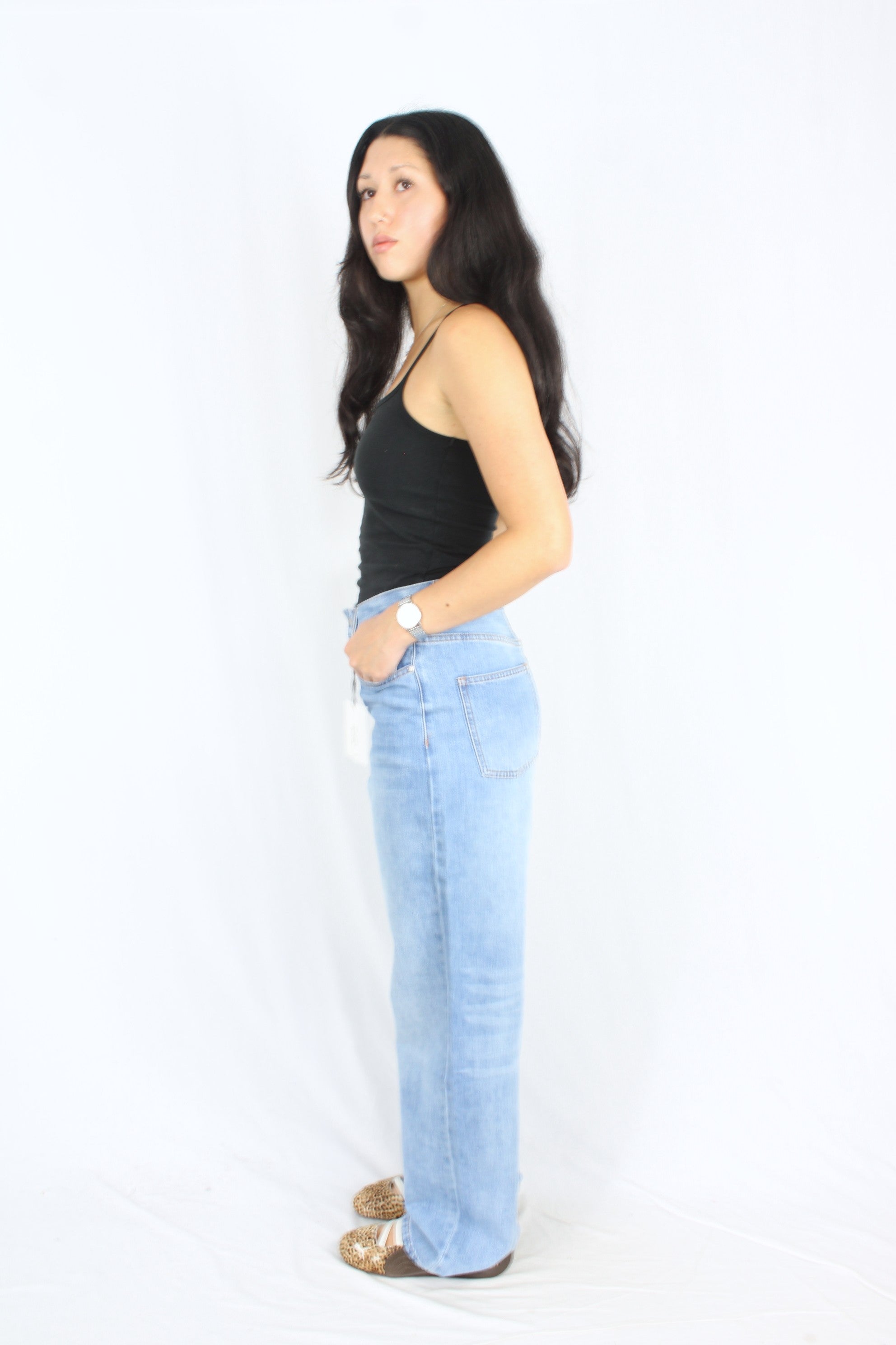 Remain - Knox Mid Blue Jeans