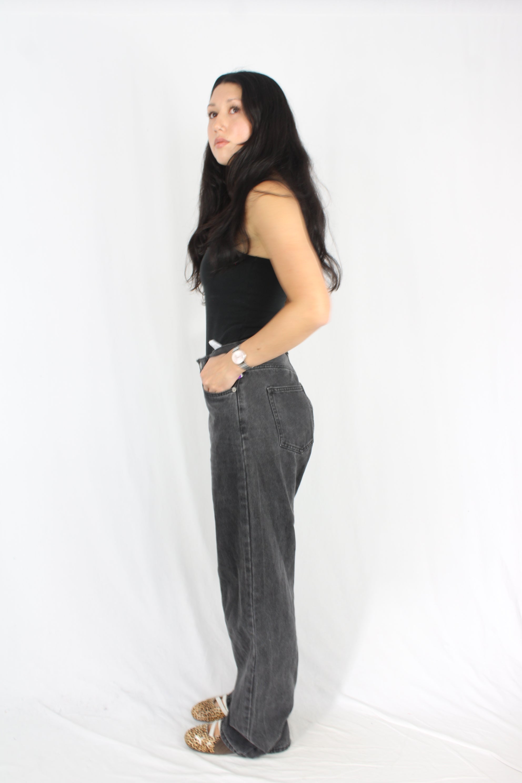 Dr Denim - Concrete Black Echo Jeans