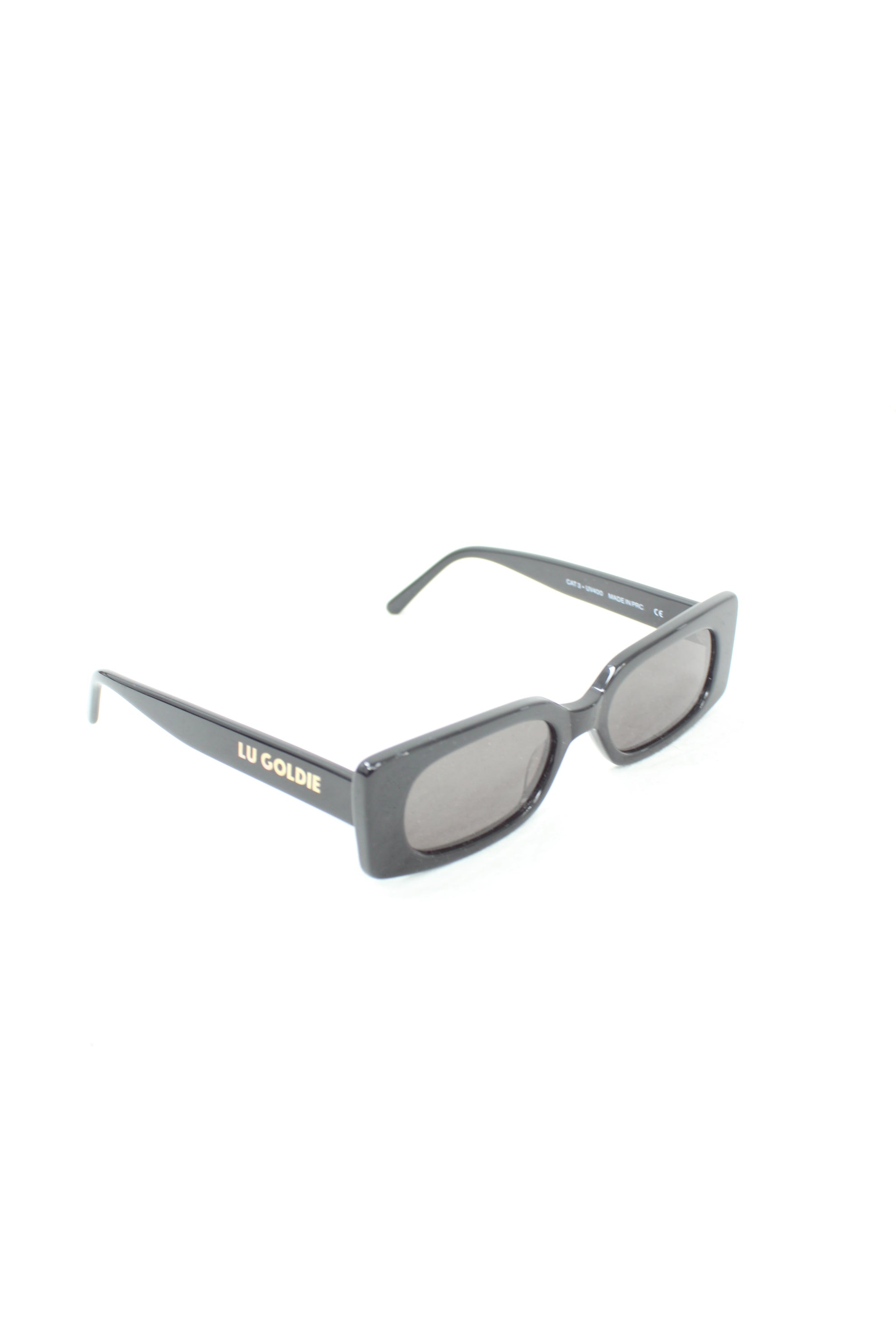 Lu Goldie - Salome Rectangle Sunglasses