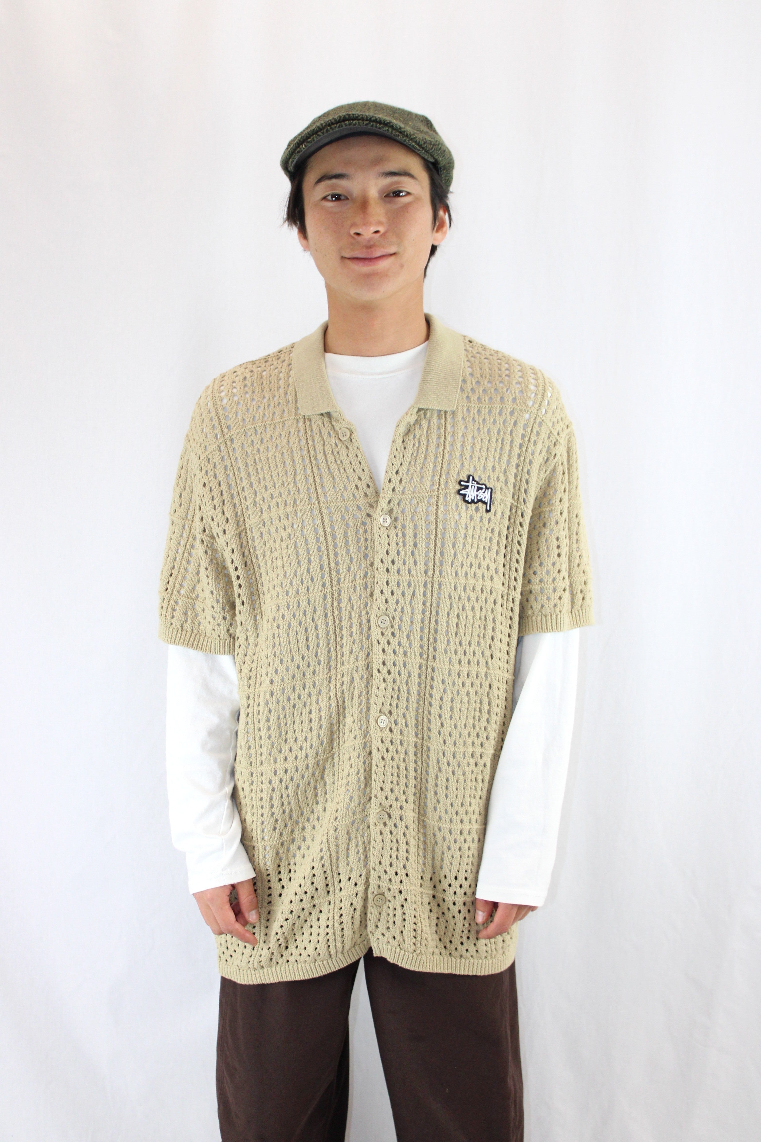 Stussy - NWT Crochet Shirt