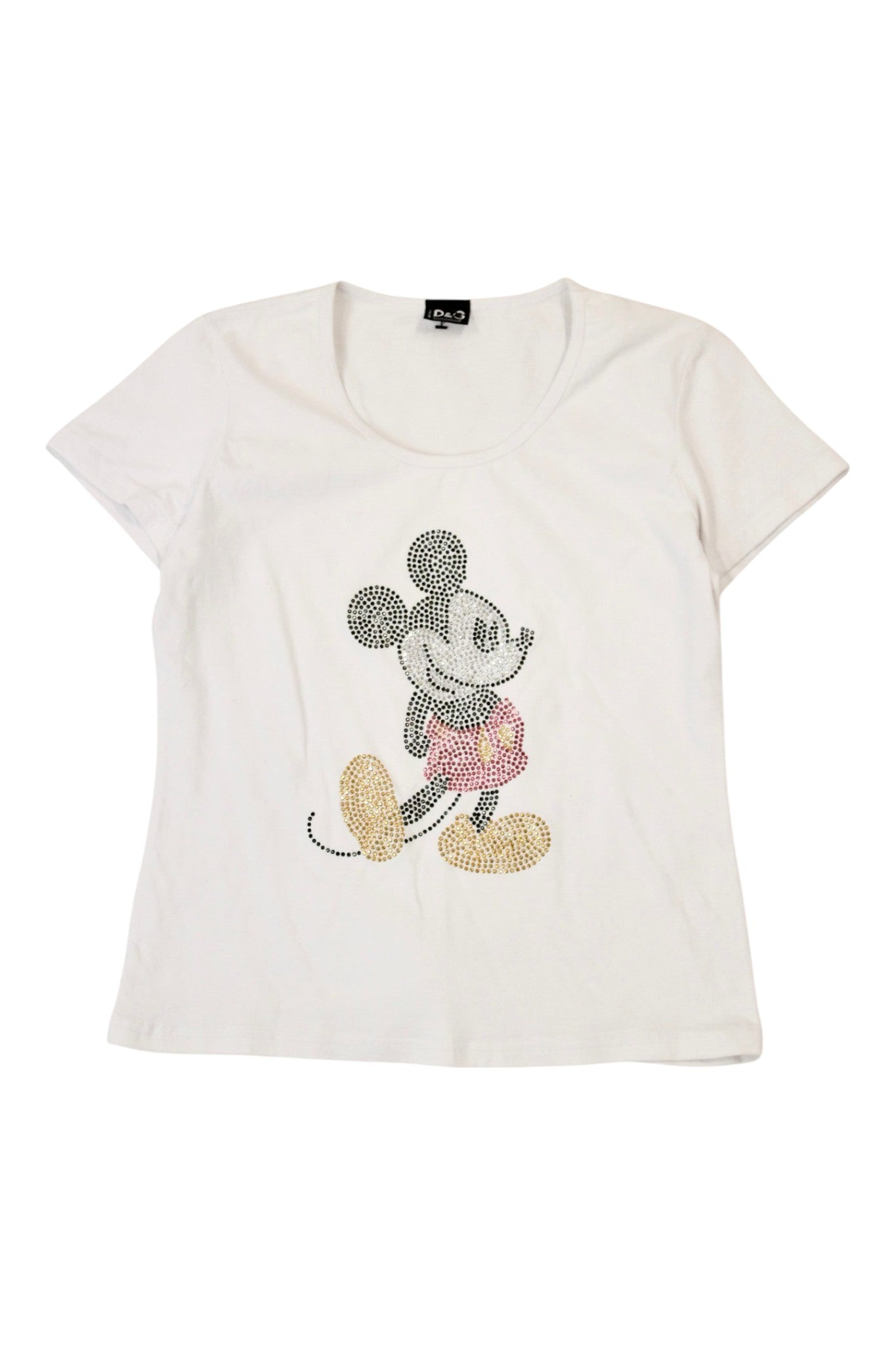D&G - Rhinestone Mickey Baby Tee
