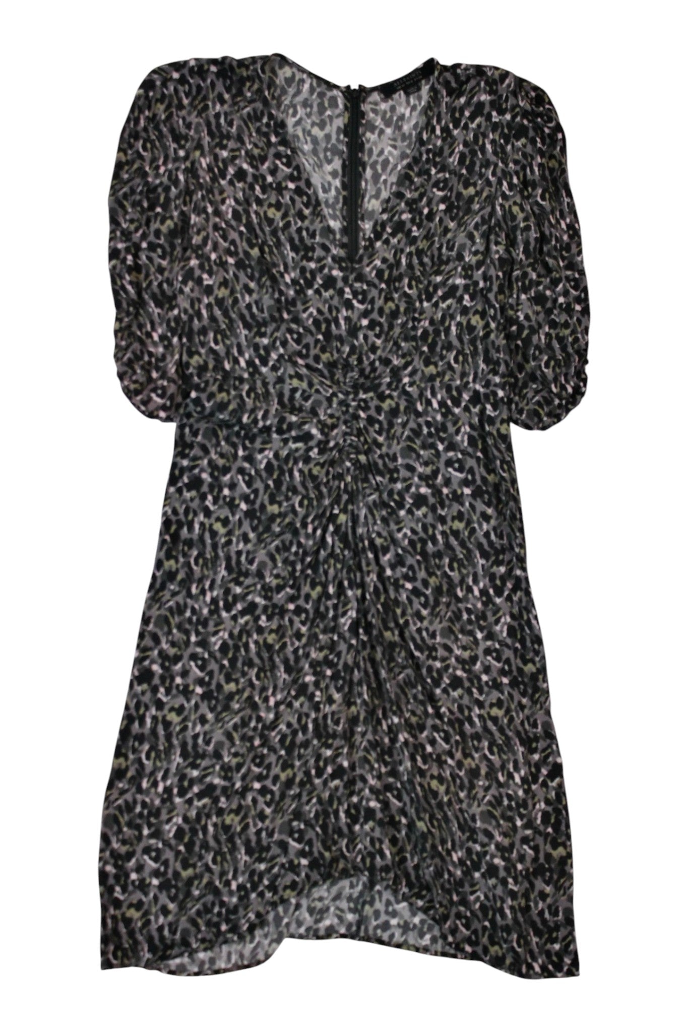 All Saints - Leopard Spot Mini Dress