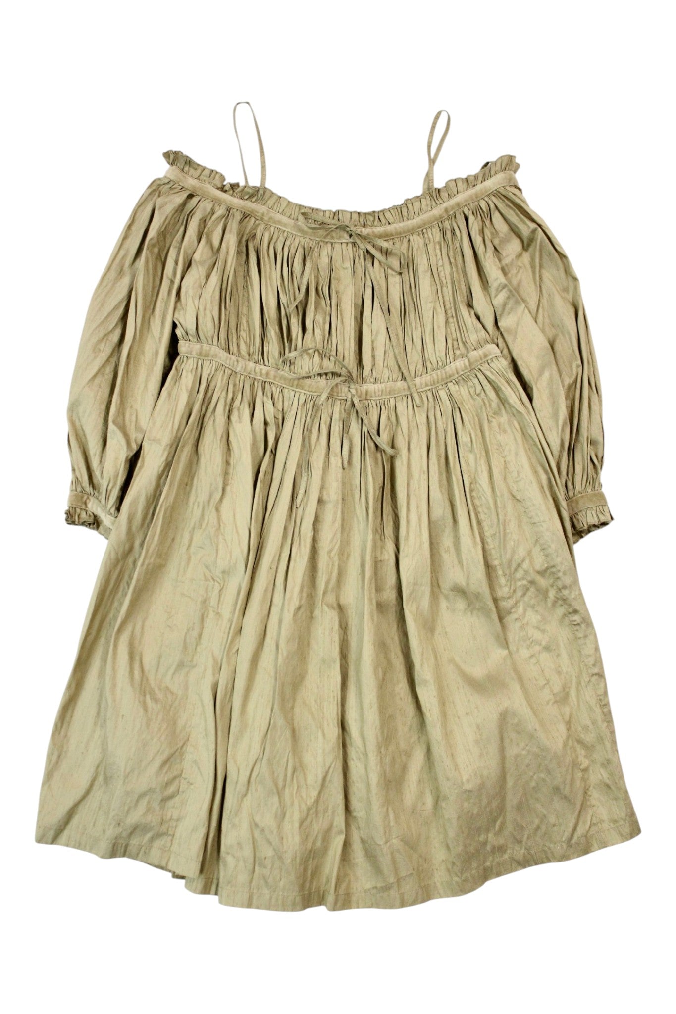 Carole Fakiel - 100% Silk Gather Dress