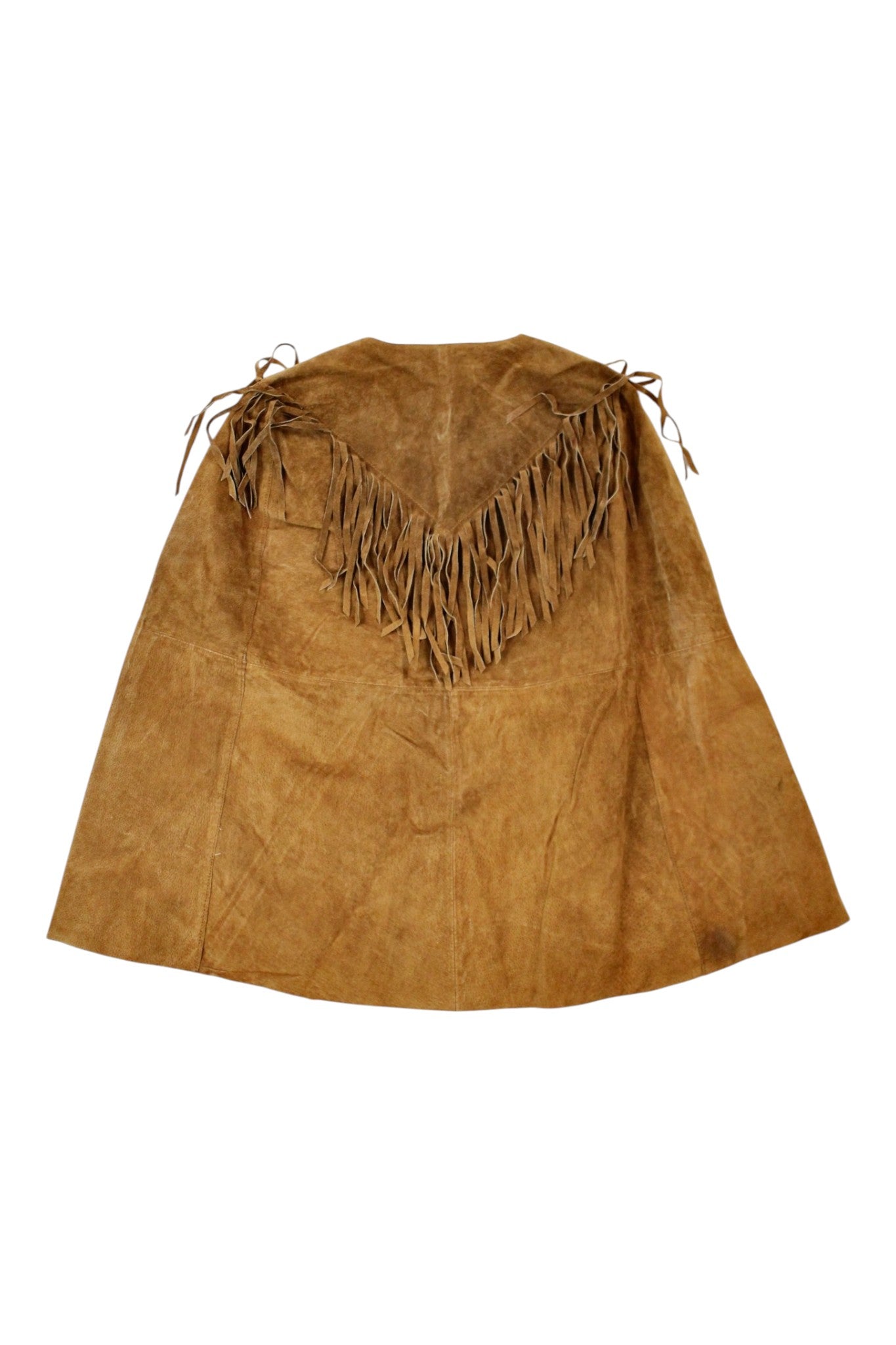 Zara Woman - Suede Fringed Cape