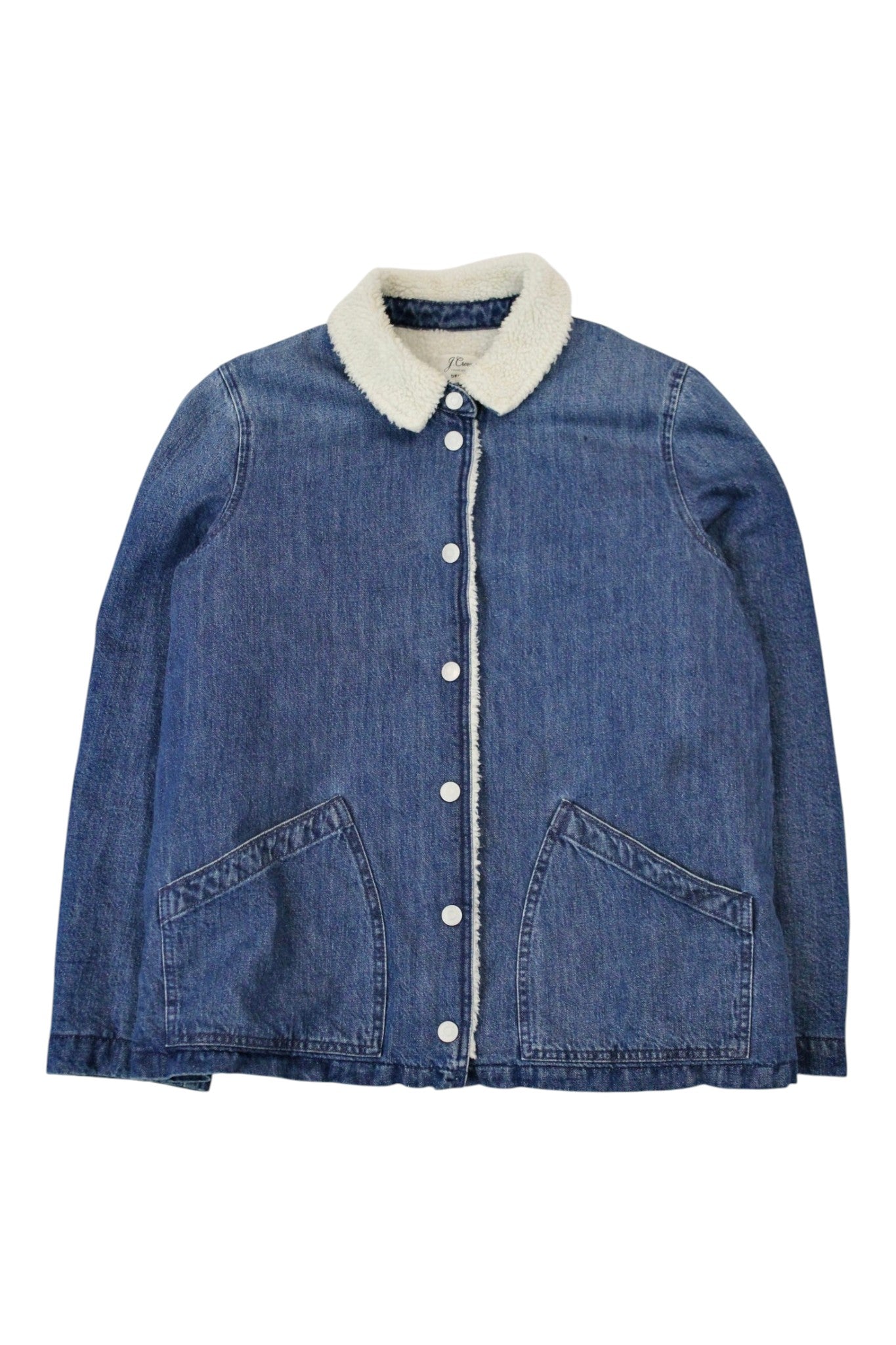 J. Crew - Faux Sherpa Denim Jacket