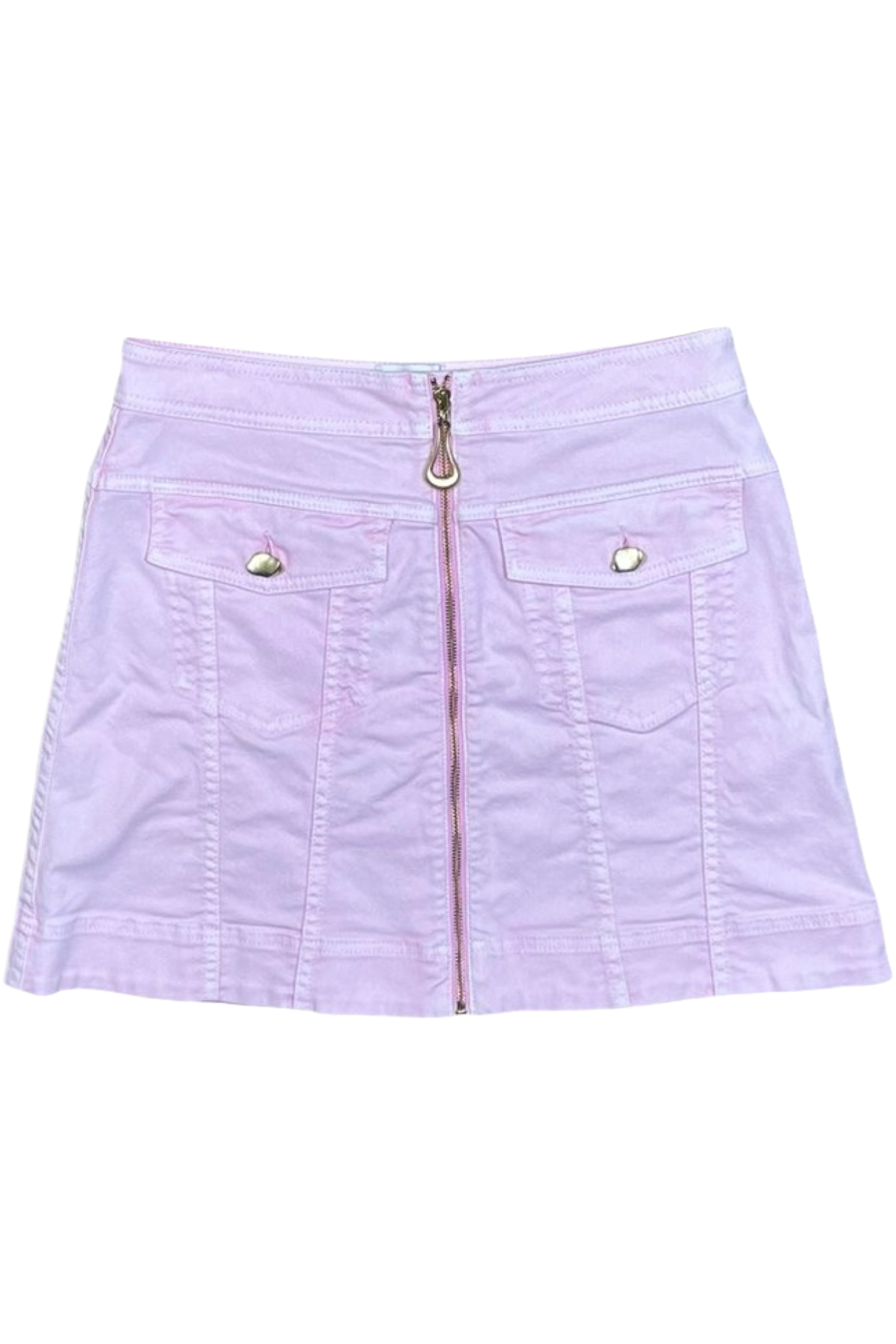 Pink Gold Zip up Mini