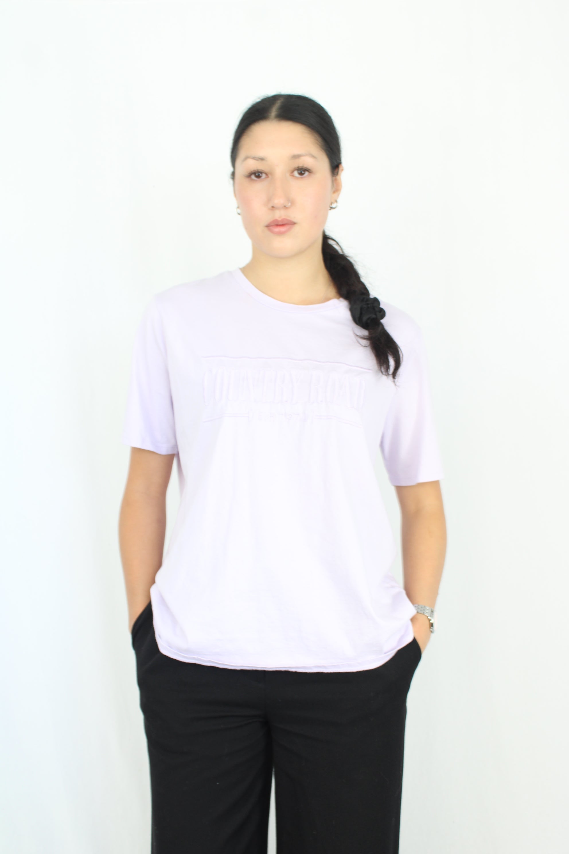 Country Road - Lilac Heritage Tee