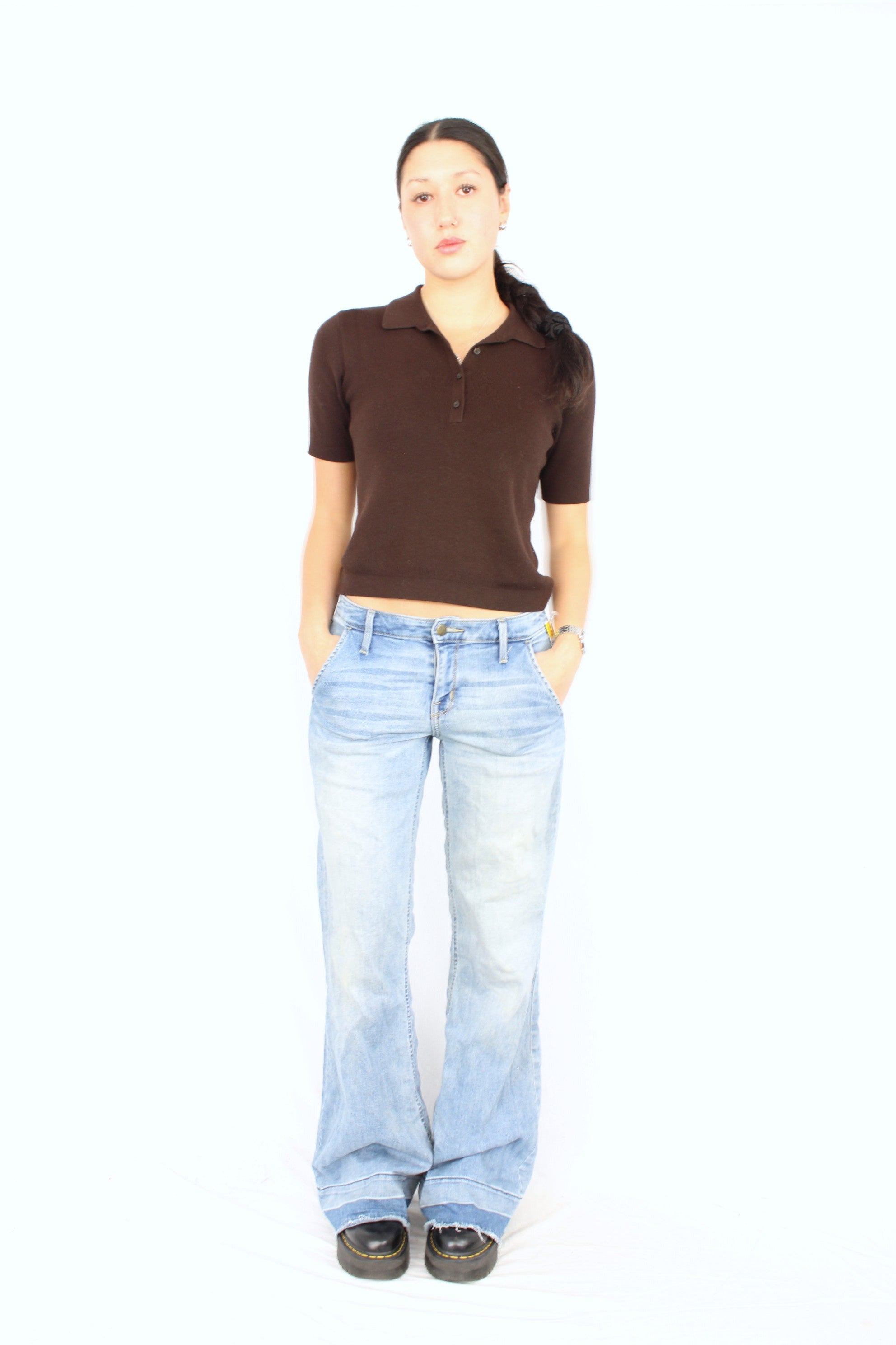 Massimo Dutti - Wide Leg Jeans