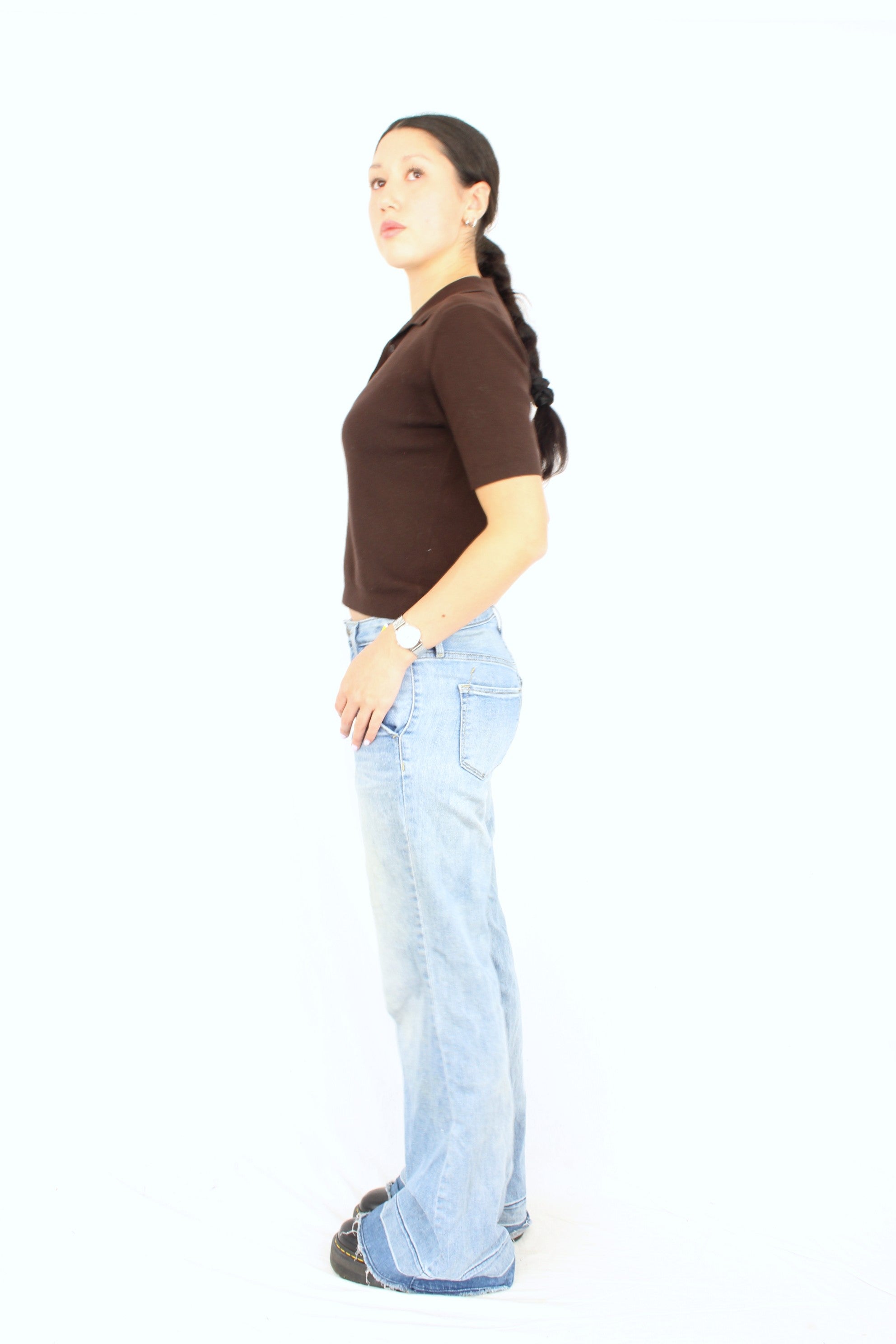 Massimo Dutti - Wide Leg Jeans