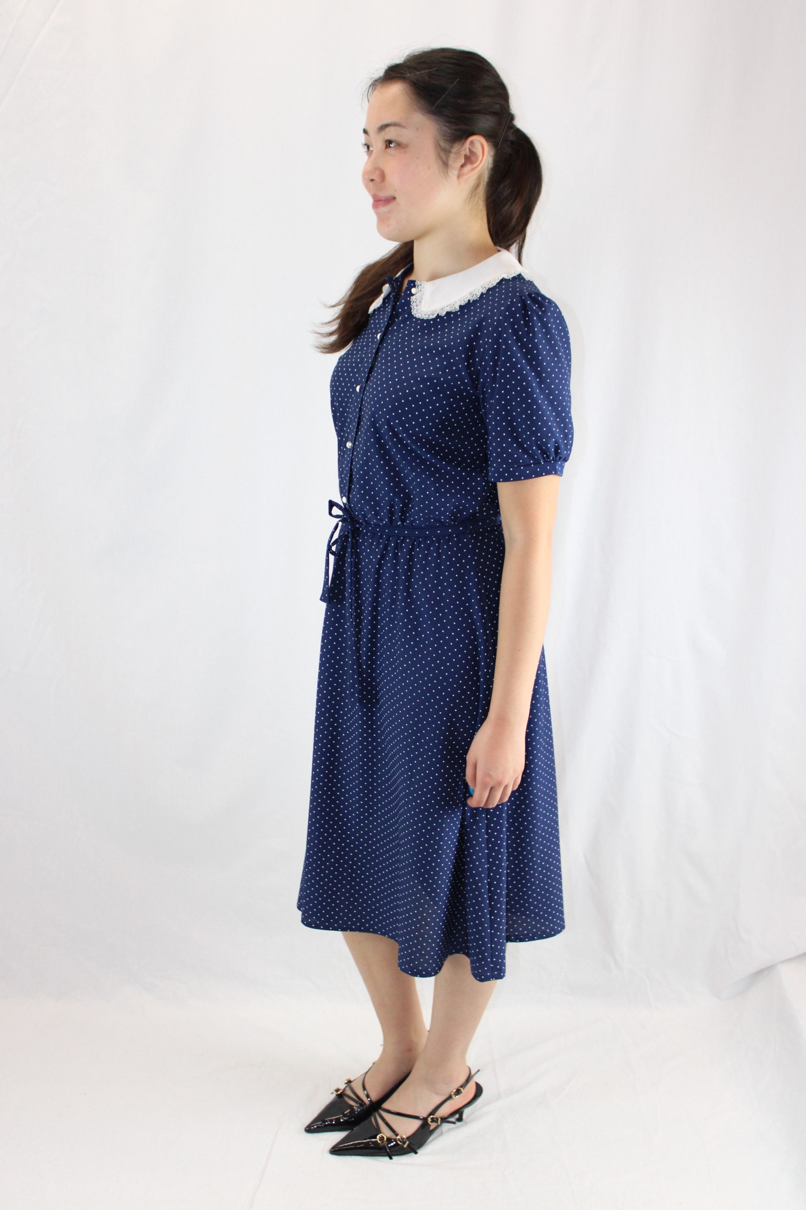 Hey Rose - Polka Dot Midi Dress