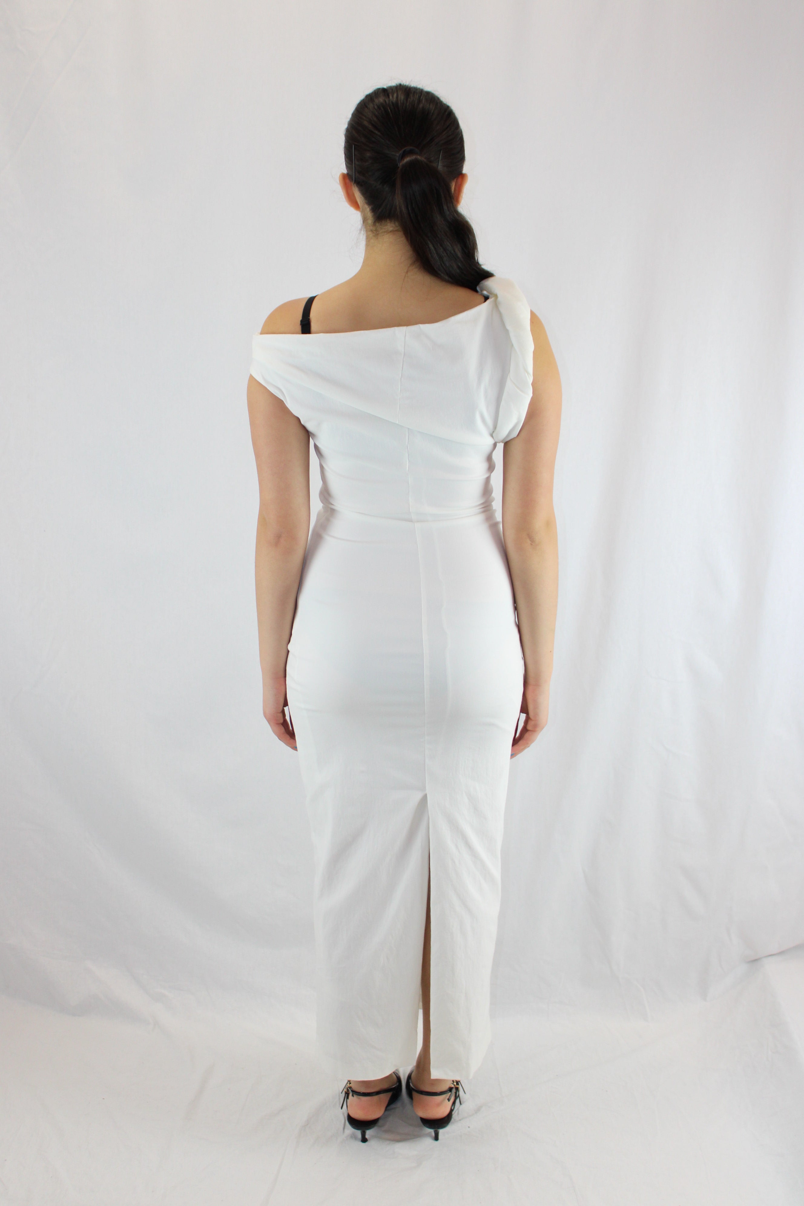 Zara - Asymmetric Midi Dress