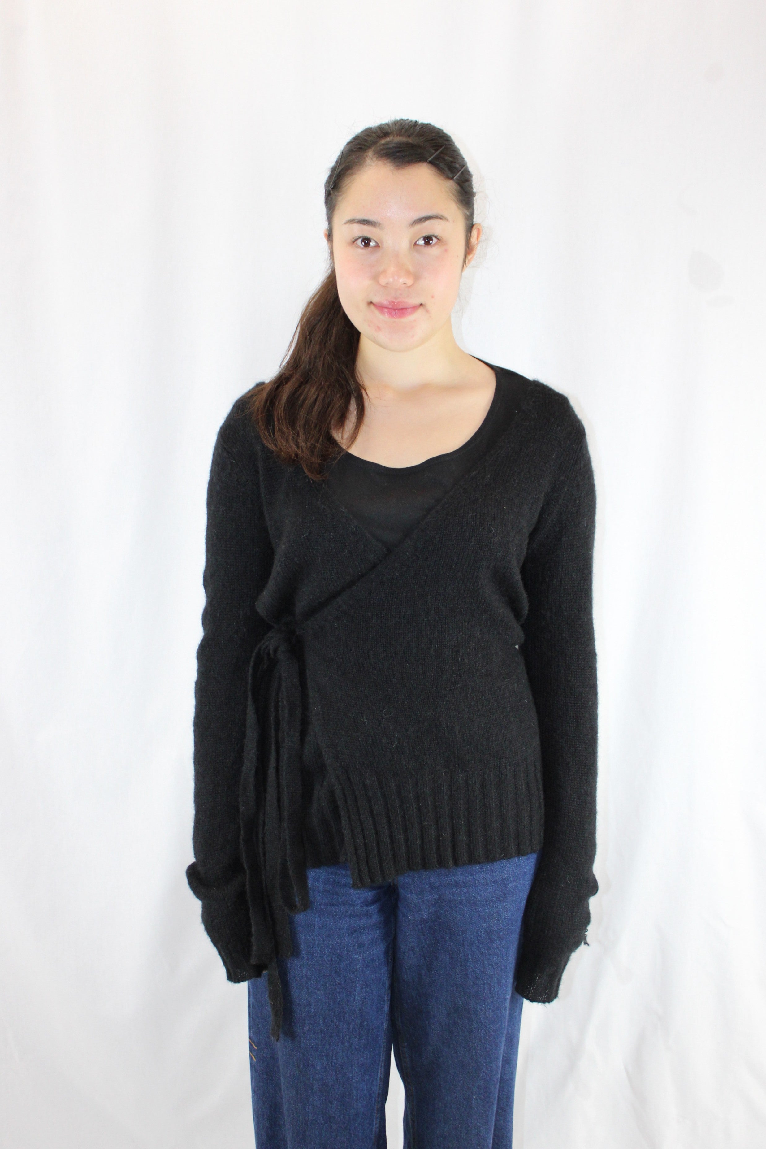 Marle - Cut-Out Wrap Knit
