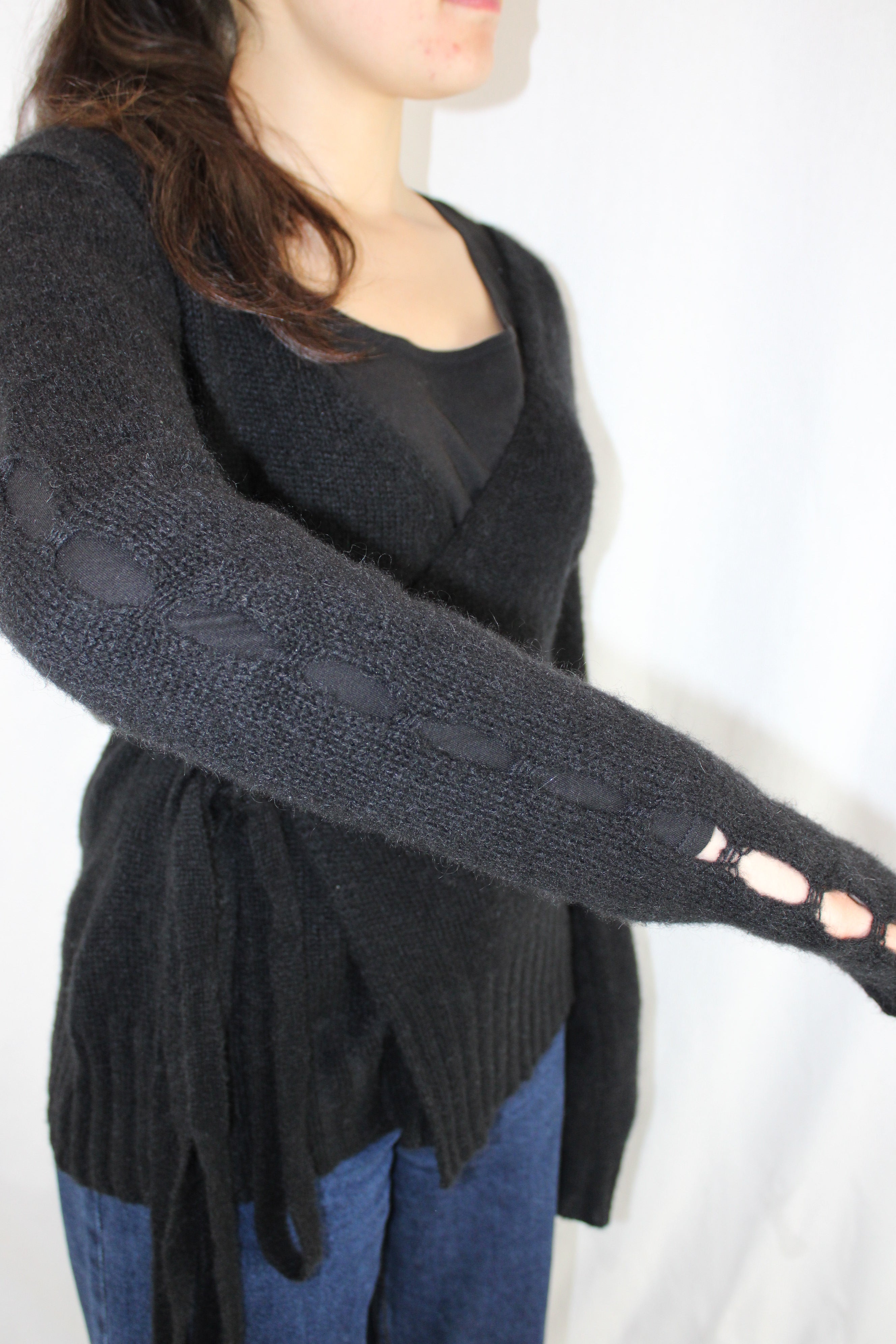 Marle - Cut-Out Wrap Knit