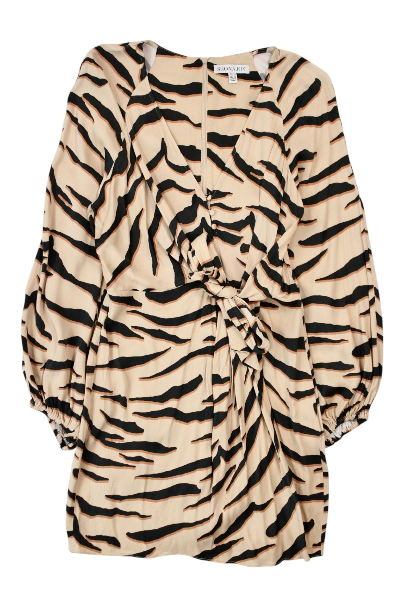 Shona Joy - Tiger Stripe Mini Dress